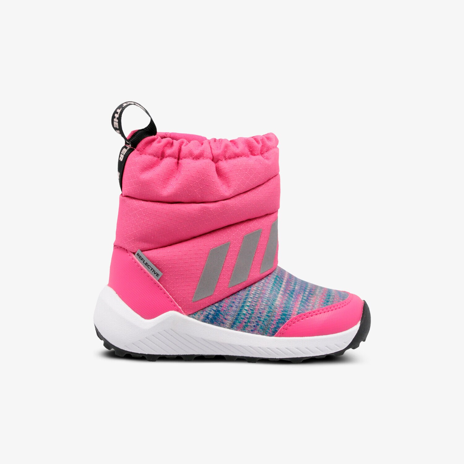 Buty zimowe, trekkingowe, outdoor dla dzieci ADIDAS RAPIDASNOW BTW I AH2607 RÓŻOWY