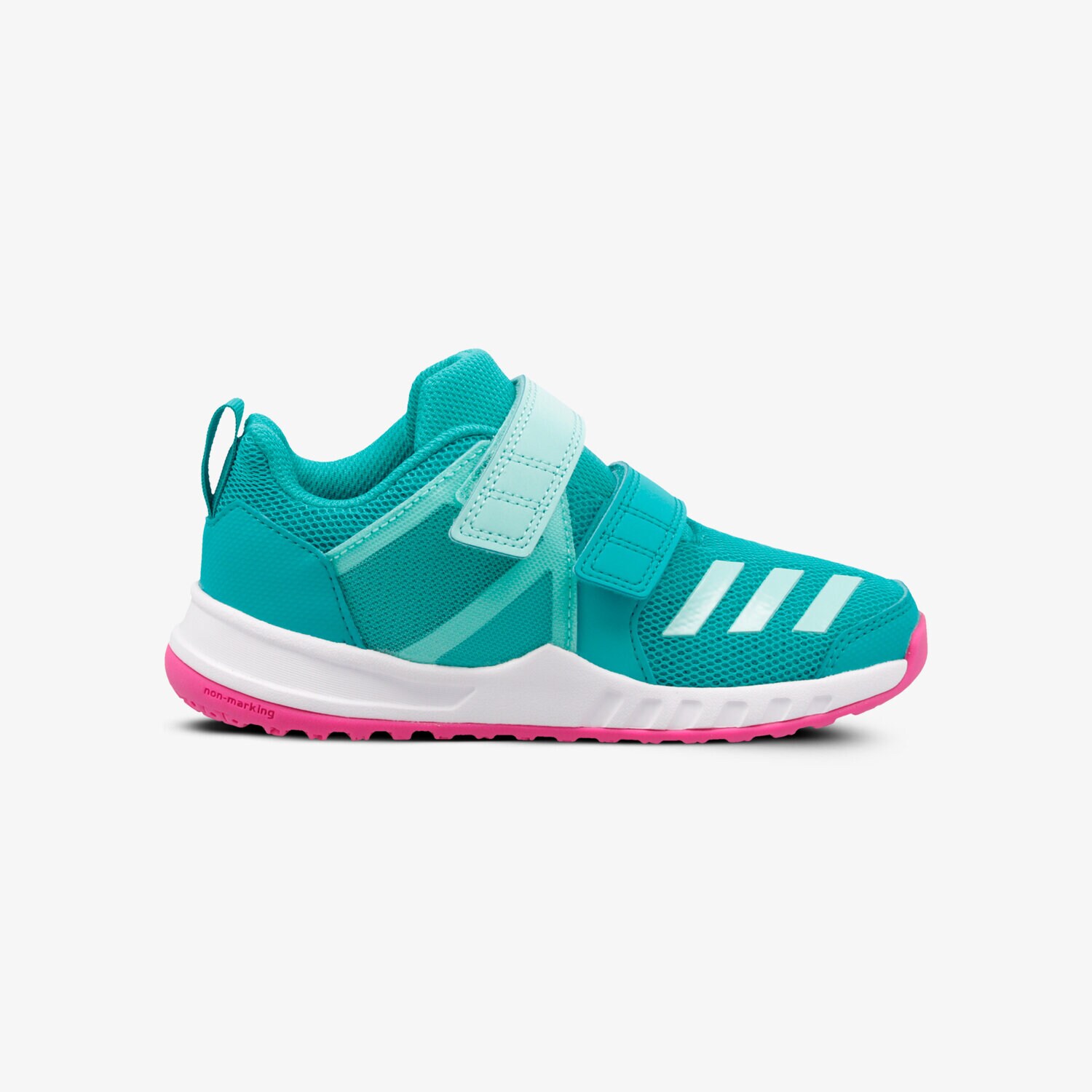 Buty sneakersy dla dzieci ADIDAS FORTAGYM CF K AH2569 ZIELONY
