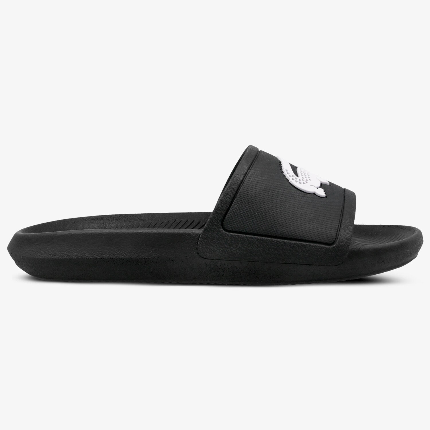 Klapki damskie LACOSTE CROCO SLIDE 119 3 CFA 737CFA0005312 CZARNY