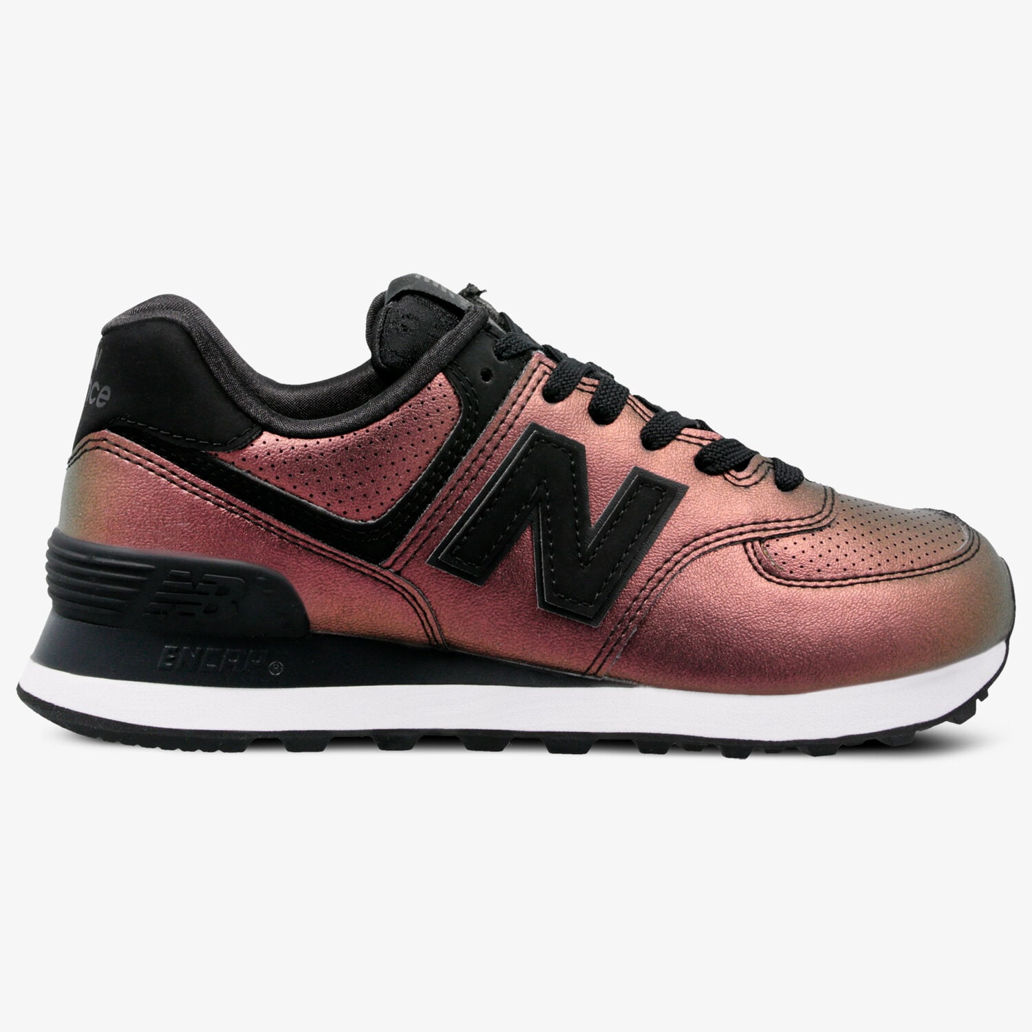 Buty sneakersy damskie NEW BALANCE WL574KSB WL574KSB FIOLETOWY