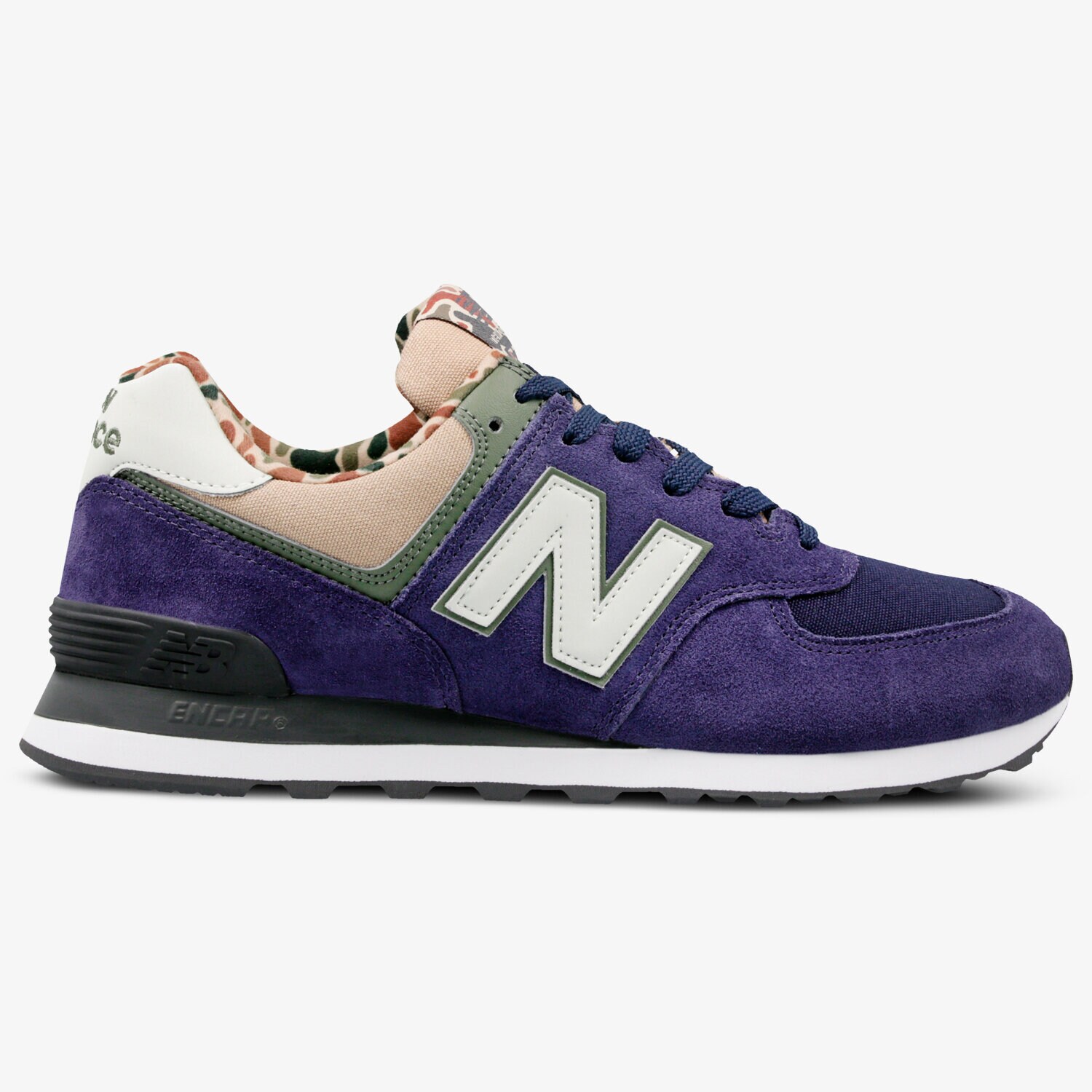 Buty sneakersy męskie NEW BALANCE ML574HVA ML574HVA NIEBIESKI