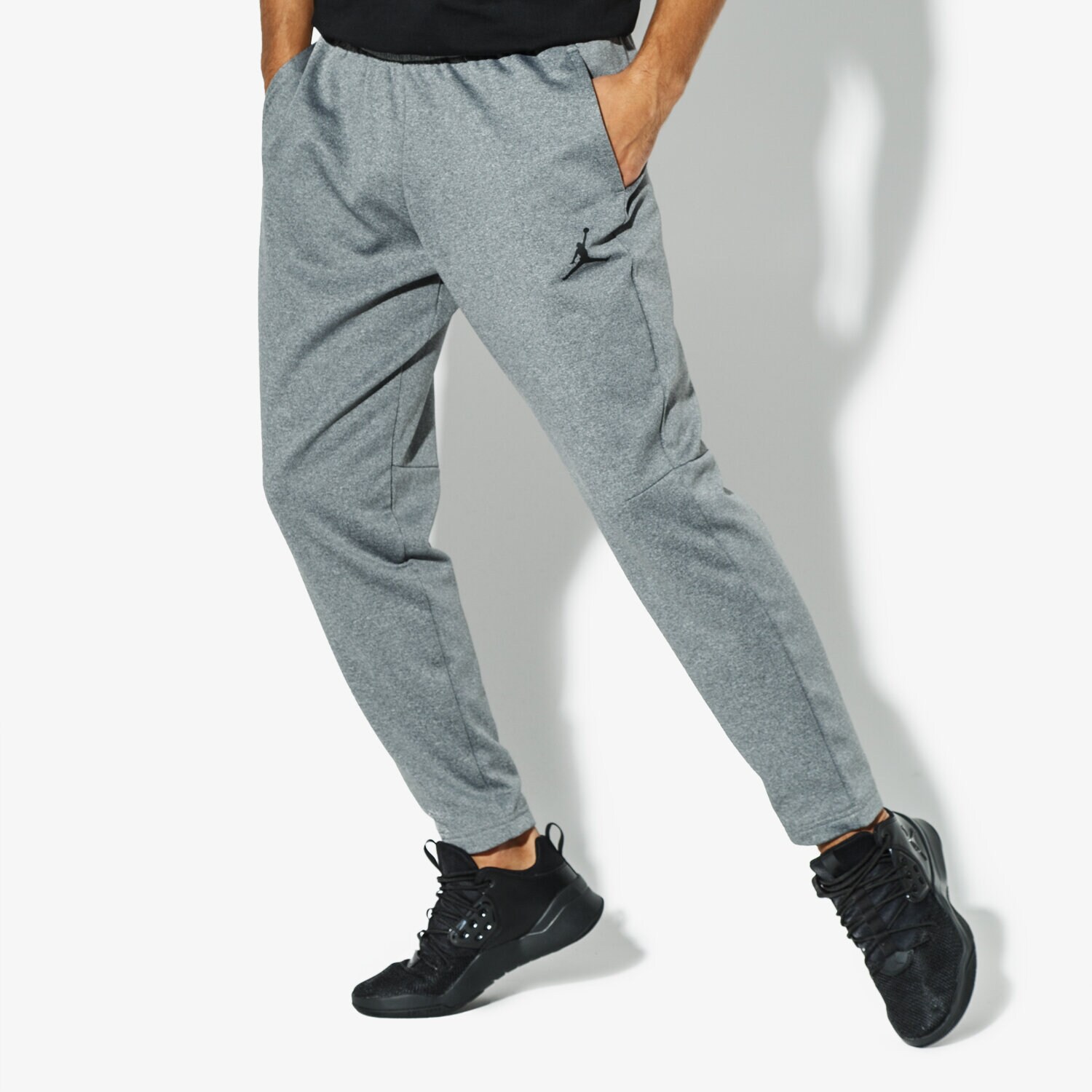 Spodnie sportowe męskie JORDAN SPODNIE JORDAN 23 ALPHA THERMA PANT 861557-091 SZARY