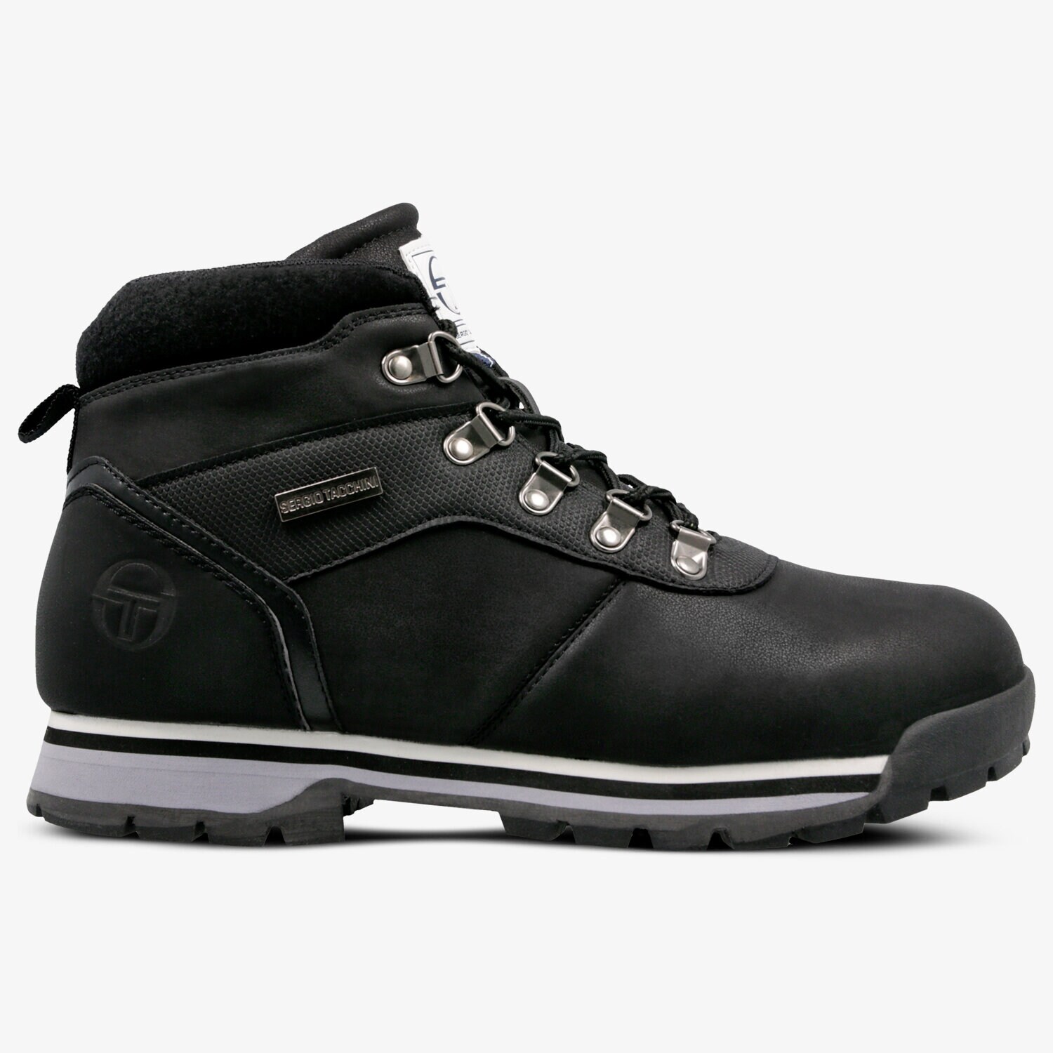 Buty zimowe sportowe męskie SERGIO TACCHINI MITCHEL NBX STM82110101 CZARNY