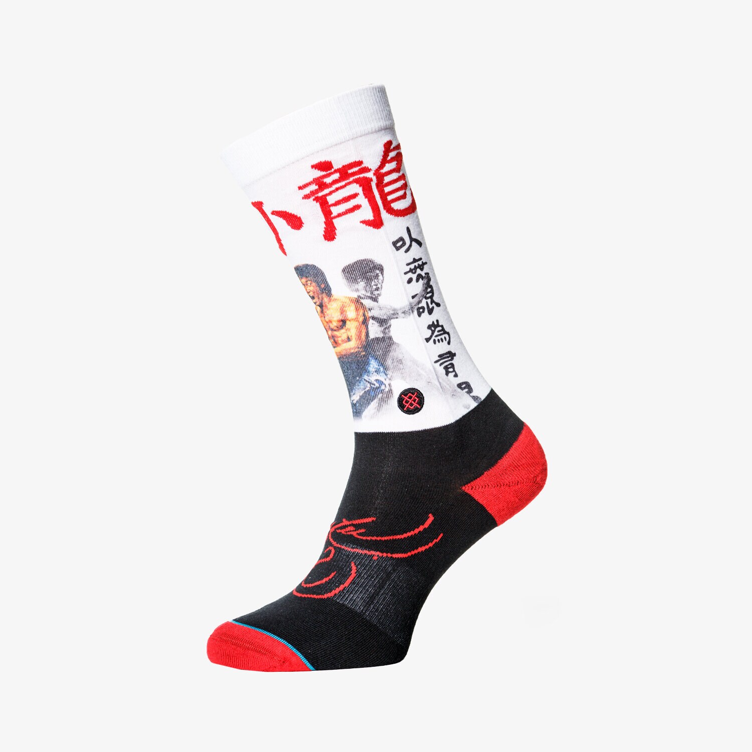 Skarpetki sportowe damskie STANCE SKARPETY ANTHEM BRUCE LEE M545D18BRU BIAŁY