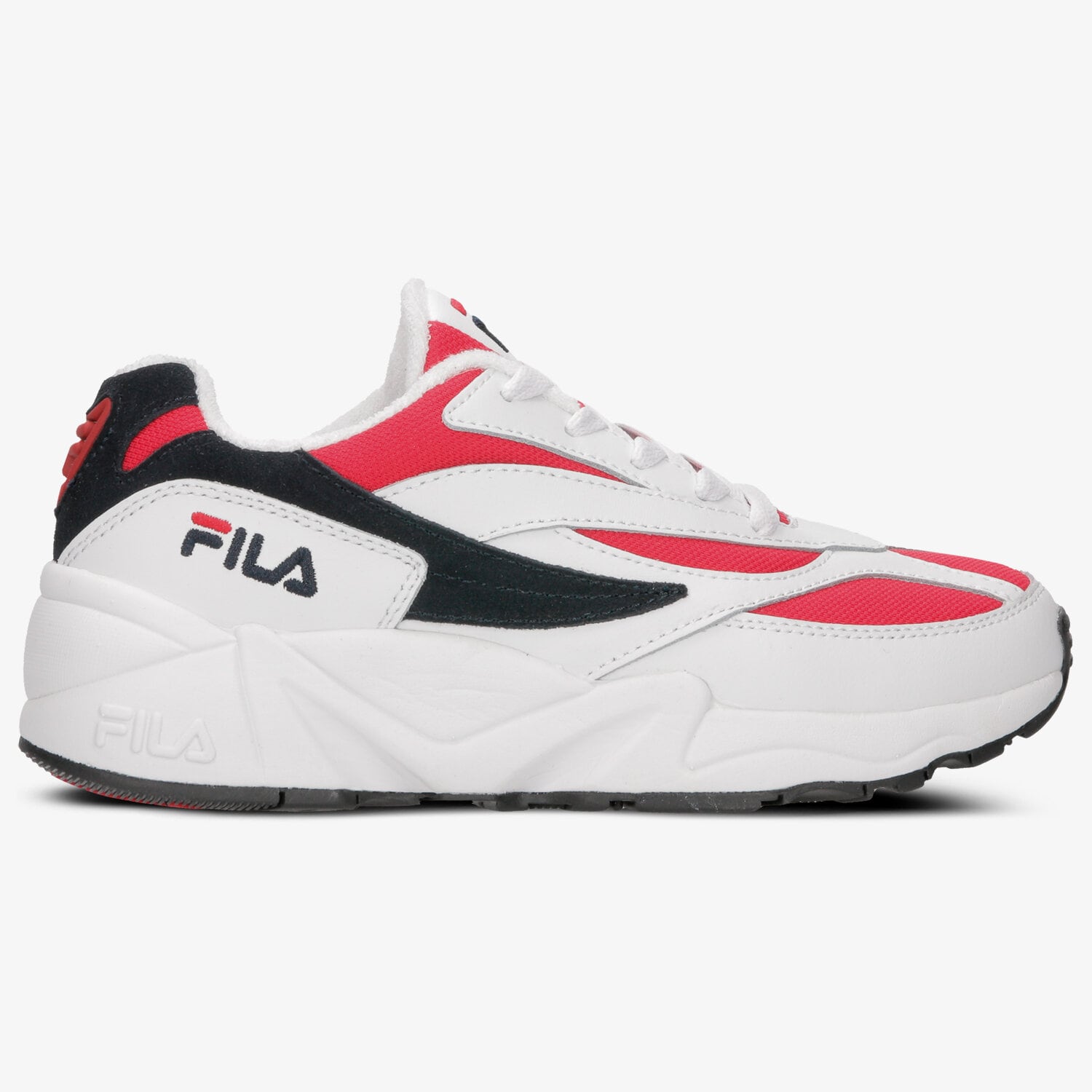 Buty sneakersy damskie FILA VENOM LOW WMN 1010291150 CZERWONY