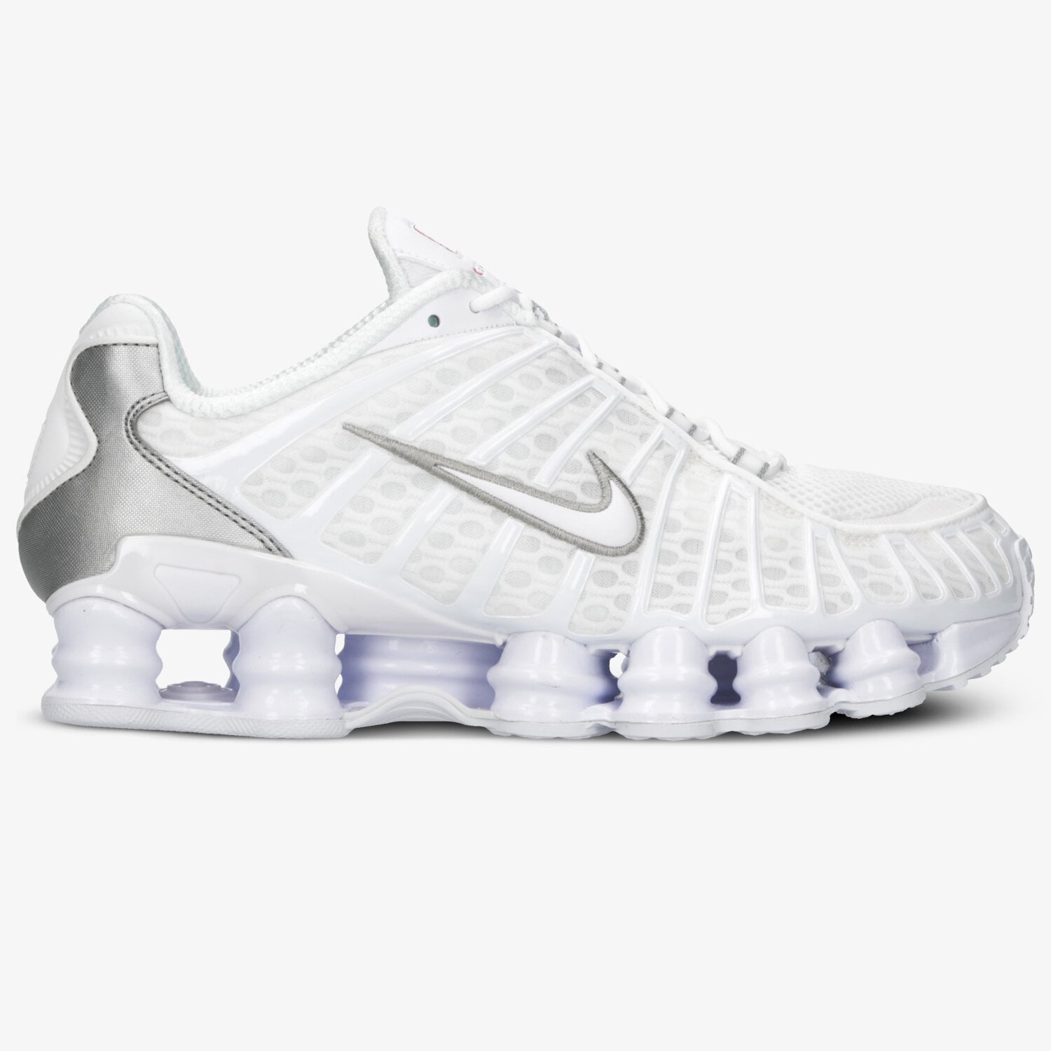 Buty sneakersy męskie NIKE SHOX TL AV3595-100 BIAŁY