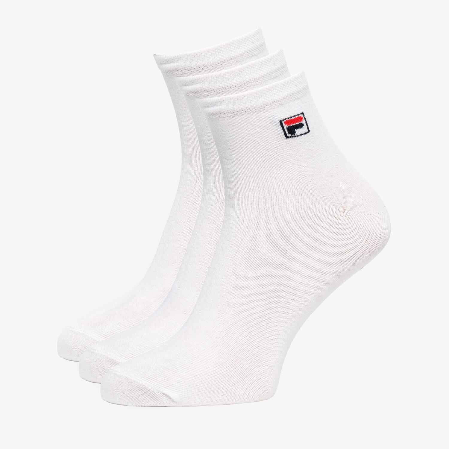 Skarpetki sportowe damskie FILA SKARPETY STREET 3PACK F9303 WHITE F9303300 BIAŁY