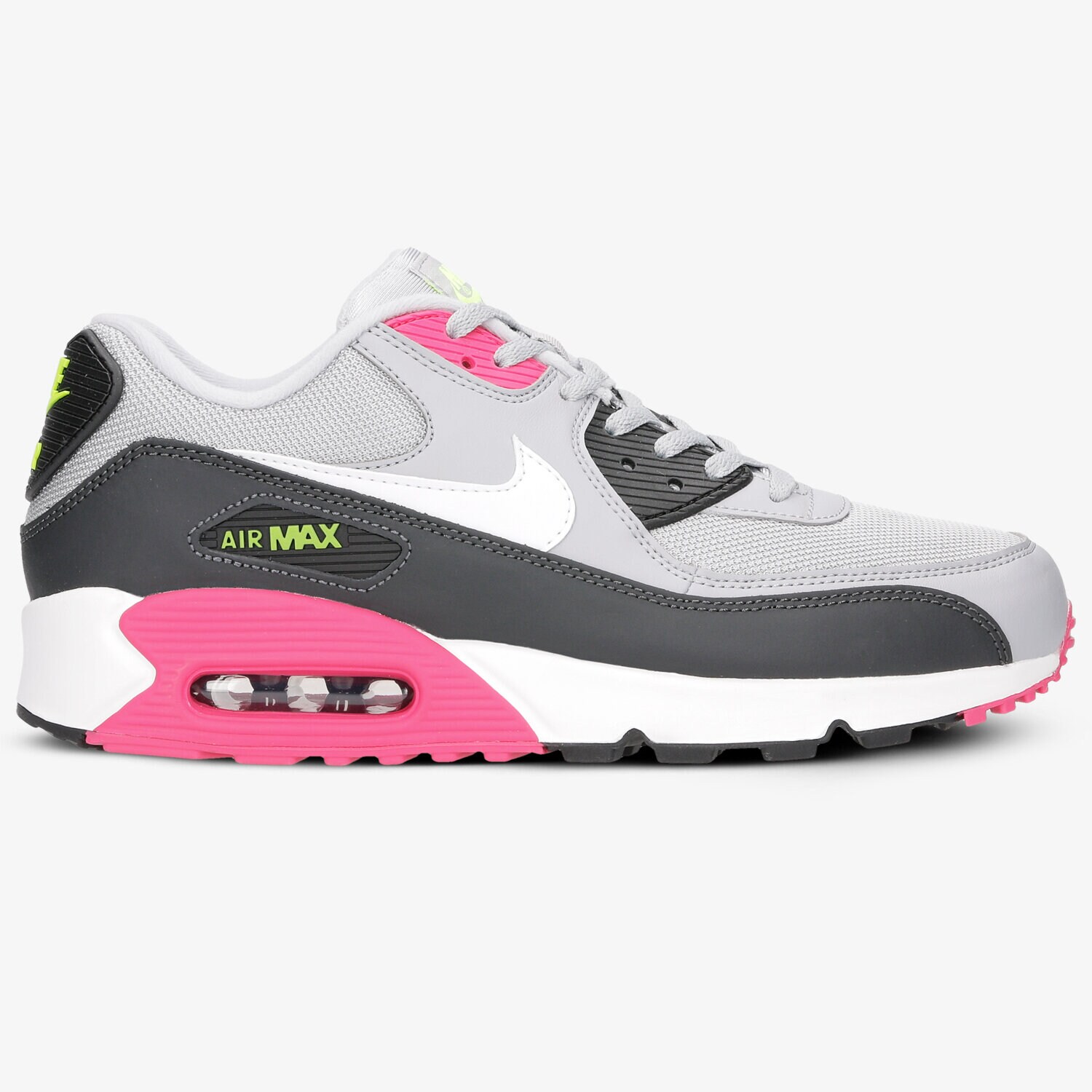 Buty sneakersy męskie NIKE AIR MAX 90 ESSENTIAL AJ1285-020 SZARY