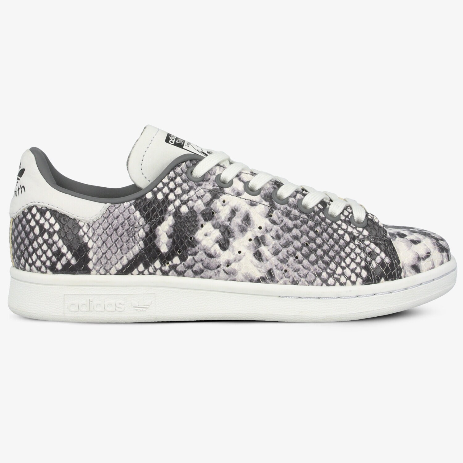 Buty sneakersy męskie ADIDAS STAN SMITH EH0151 SZARY