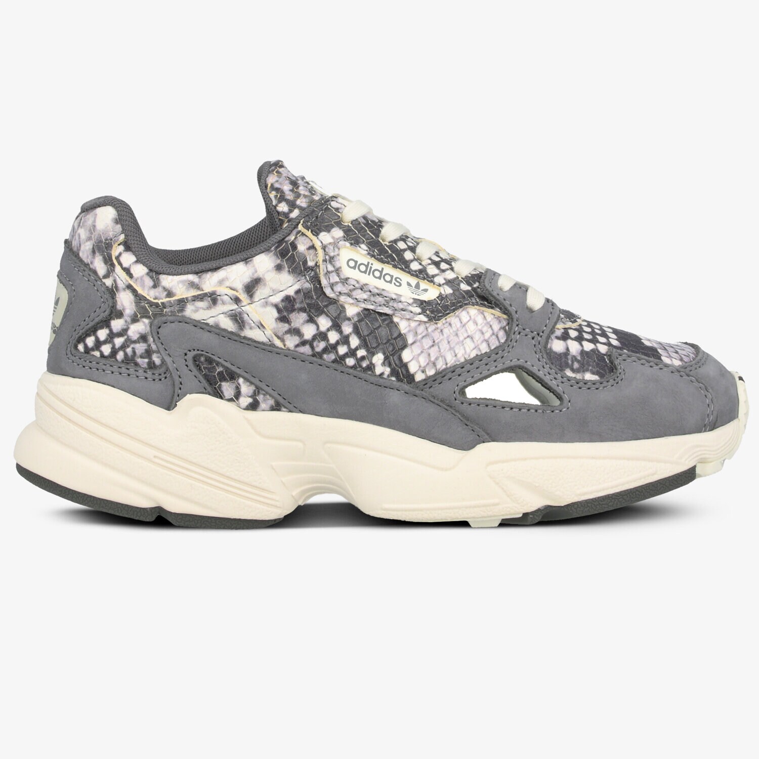 Buty sneakersy damskie ADIDAS FALCON W EH0192 SZARY