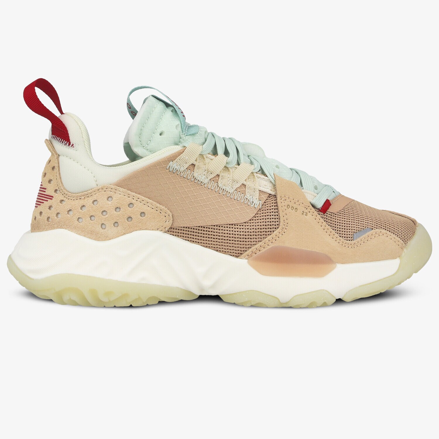 Buty sneakersy damskie WMNS JORDAN DELTA CT1003-200 BRĄZOWY