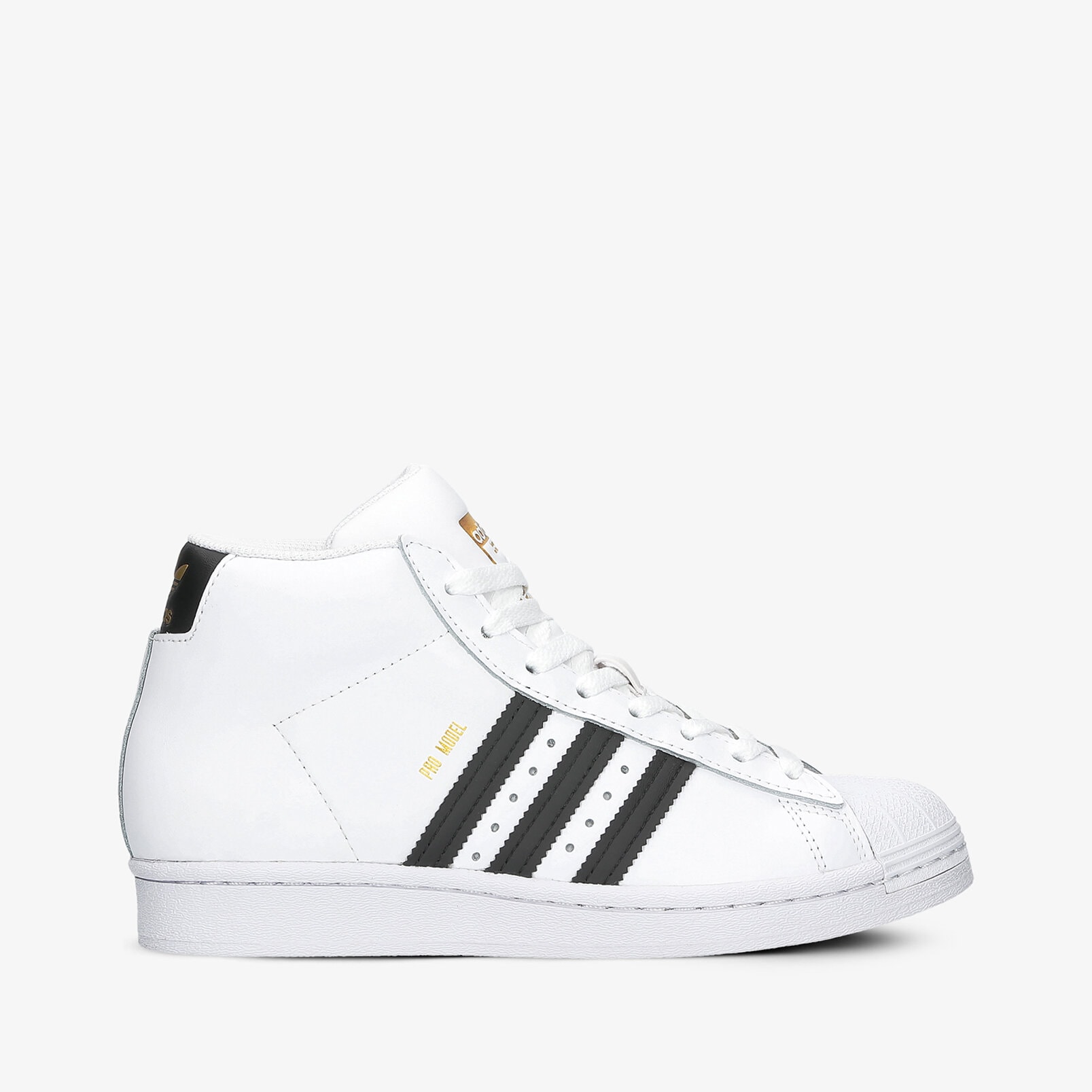 Buty zimowe, trekkingowe, outdoor dla dzieci ADIDAS PRO MODEL J FV5724 BIAŁY