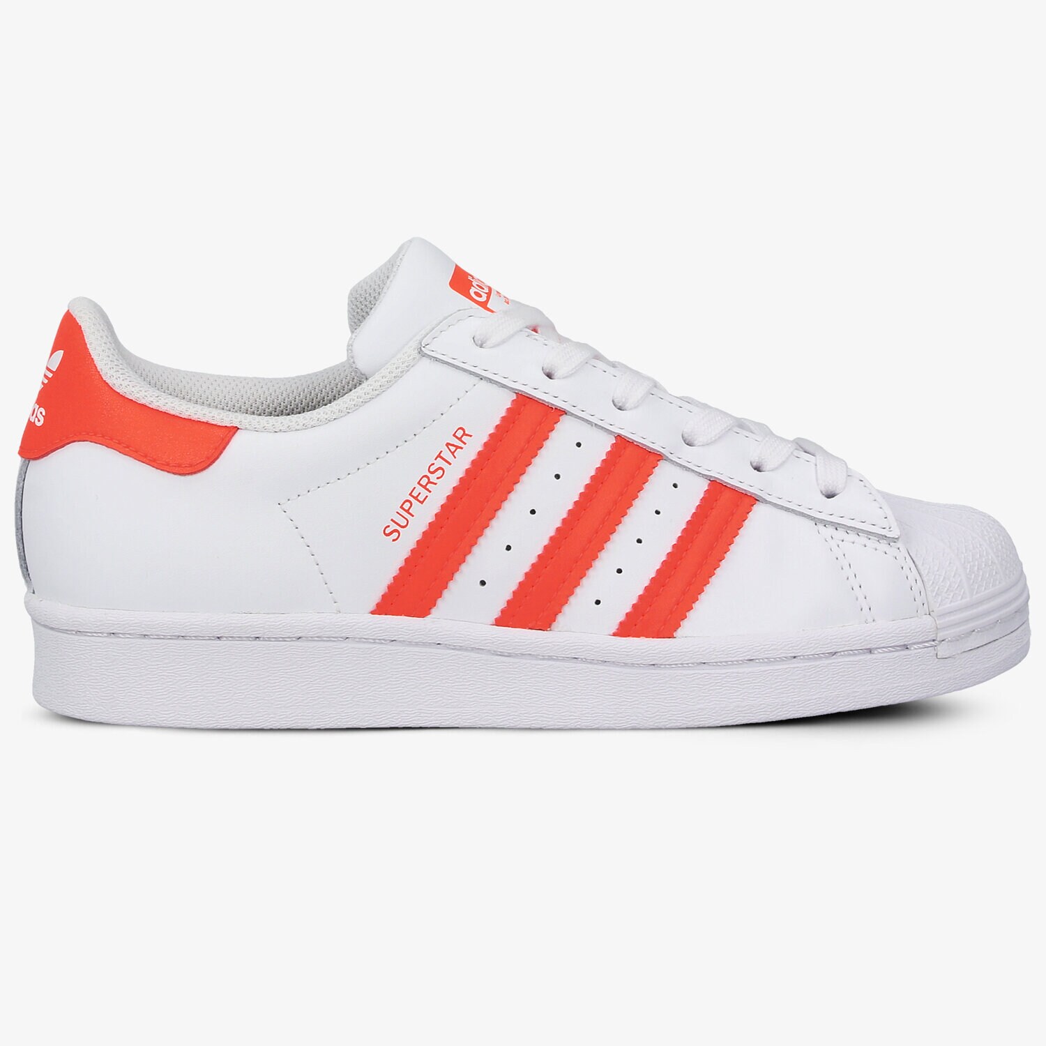 Buty sneakersy dla dzieci ADIDAS SUPERSTAR J FW3978 BIAŁY