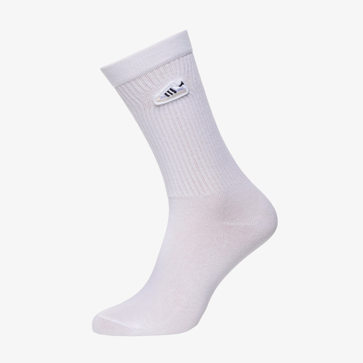 Skarpetki sportowe damskie ADIDAS SKARPETY SUPER SOCK 1PP FM0720 BIAŁY