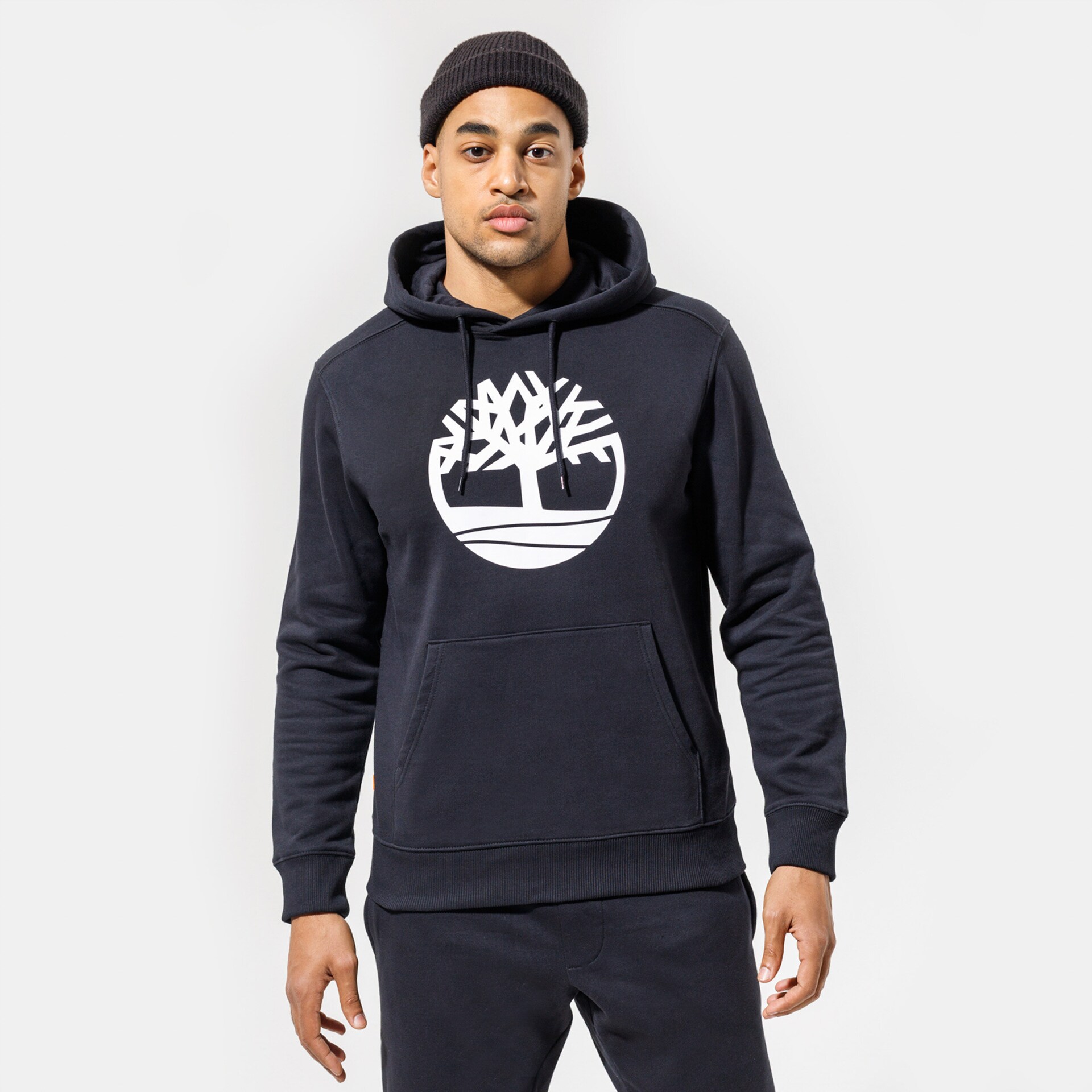 Bluza męska TIMBERLAND BLUZA Z KAPTUREM YC CORE TREE LOGO PULL OVER HOOD TB0A2BJHN921 CZARNY