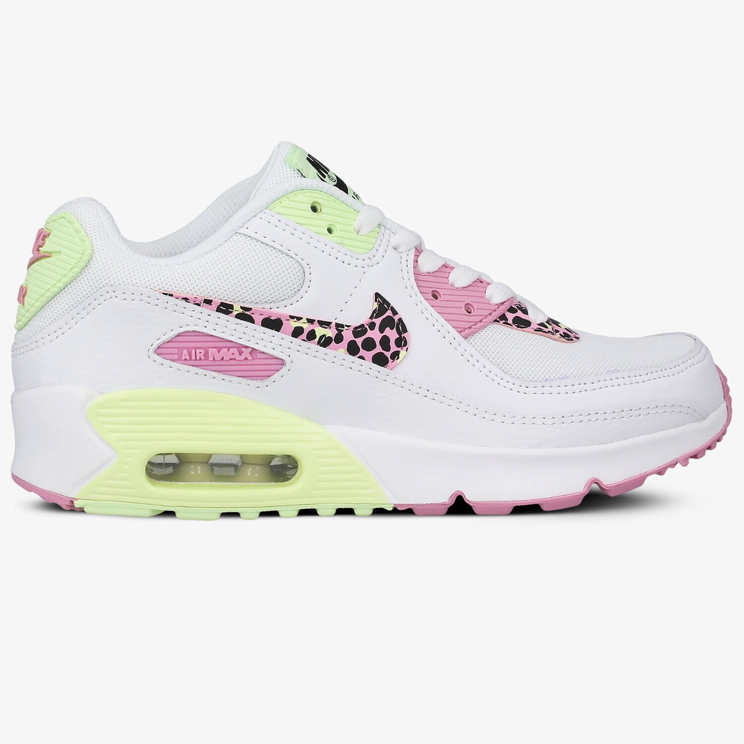 Buty sneakersy dla dzieci NIKE AIR MAX 90 GS DA4675-100 BIAŁY
