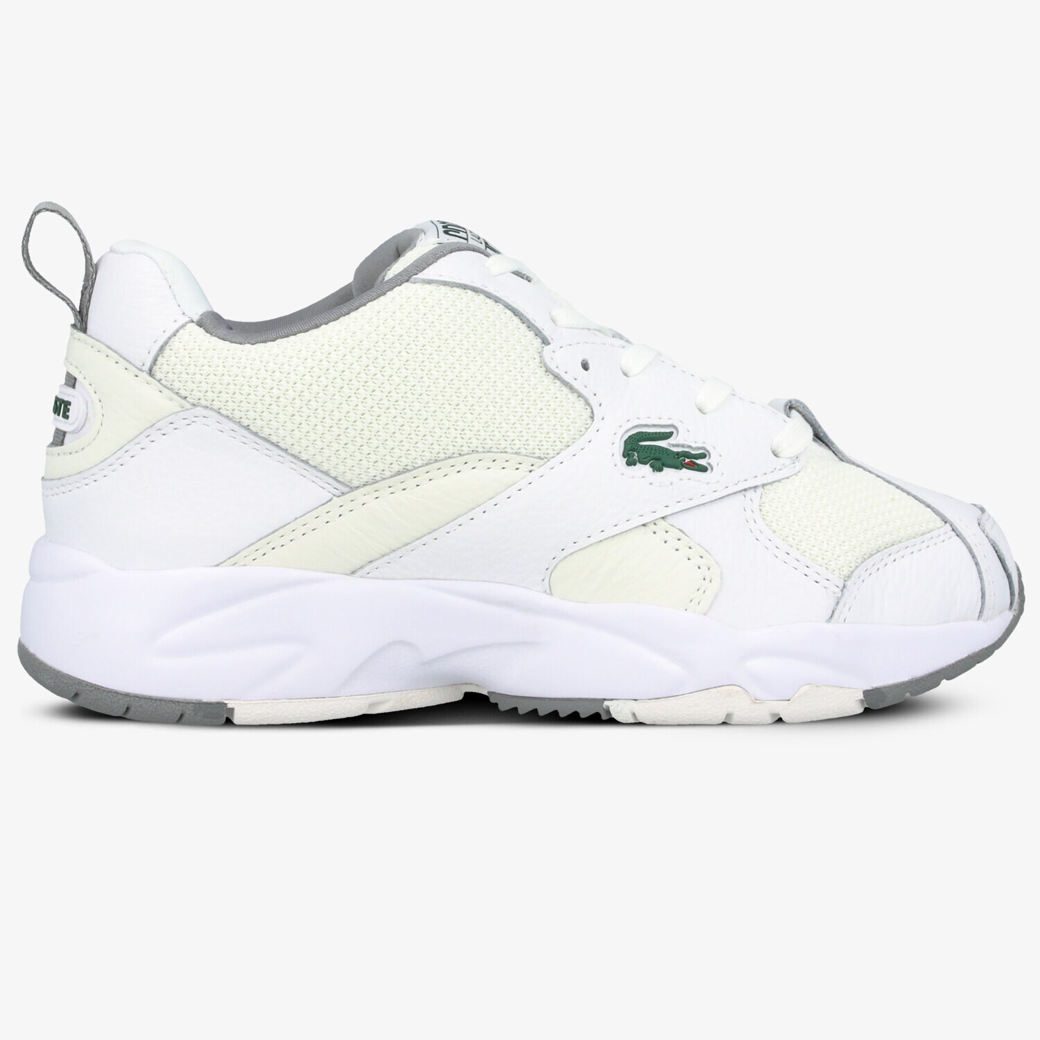 Buty sneakersy damskie LACOSTE STORM 96 120 2 SFA 739SFA005565T BIAŁY