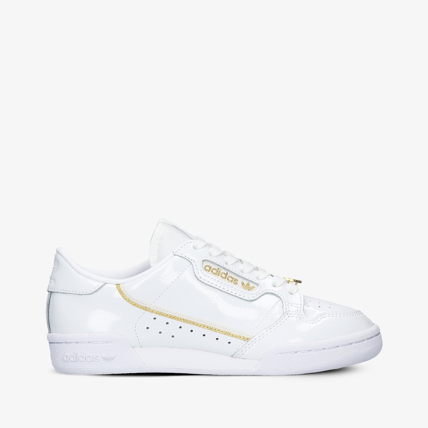 Buty sneakersy damskie ADIDAS CONTINENTAL 80 W FU9980 BIAŁY