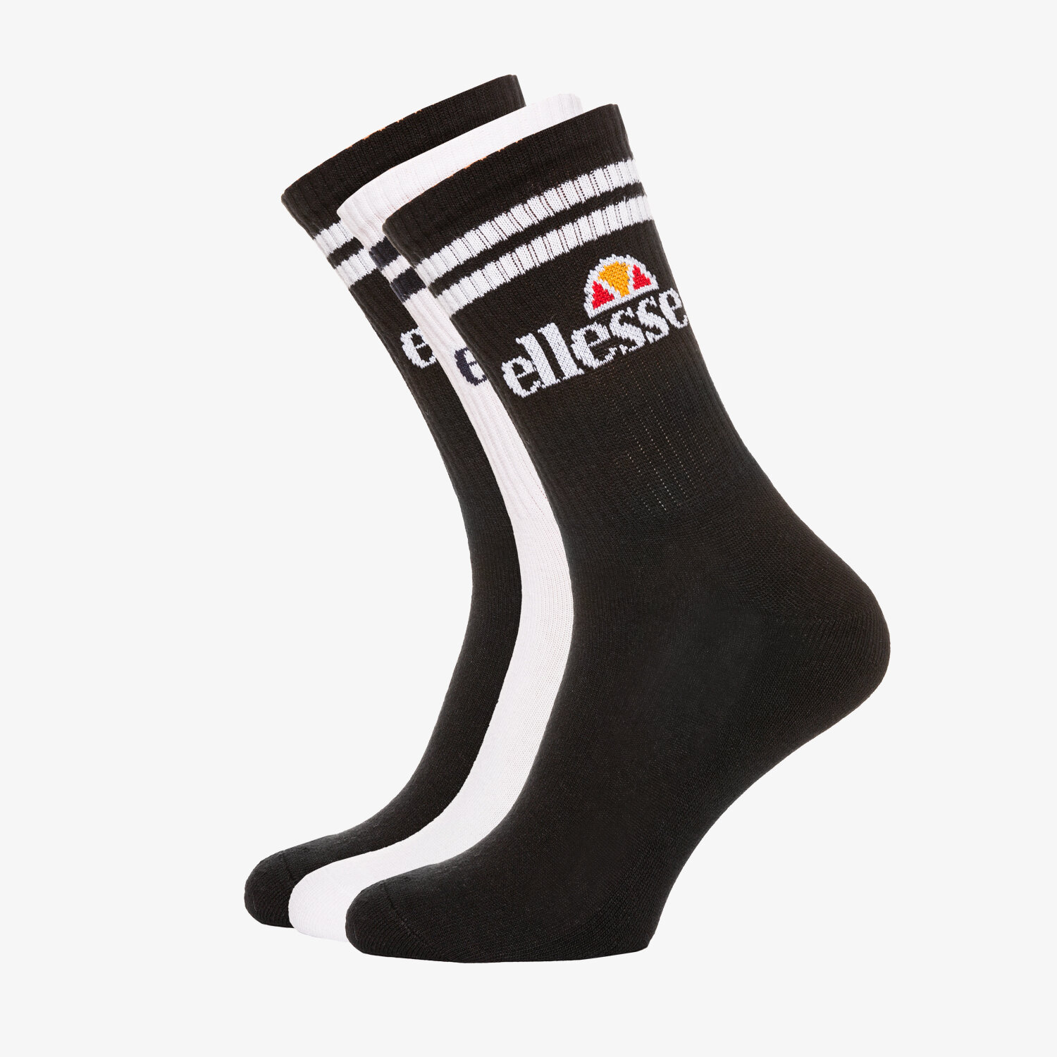 Skarpetki sportowe damskie ELLESSE SKARPETY PULLO MLT 3 PACK SOCKS SAAC0910940 MULTICOLOR