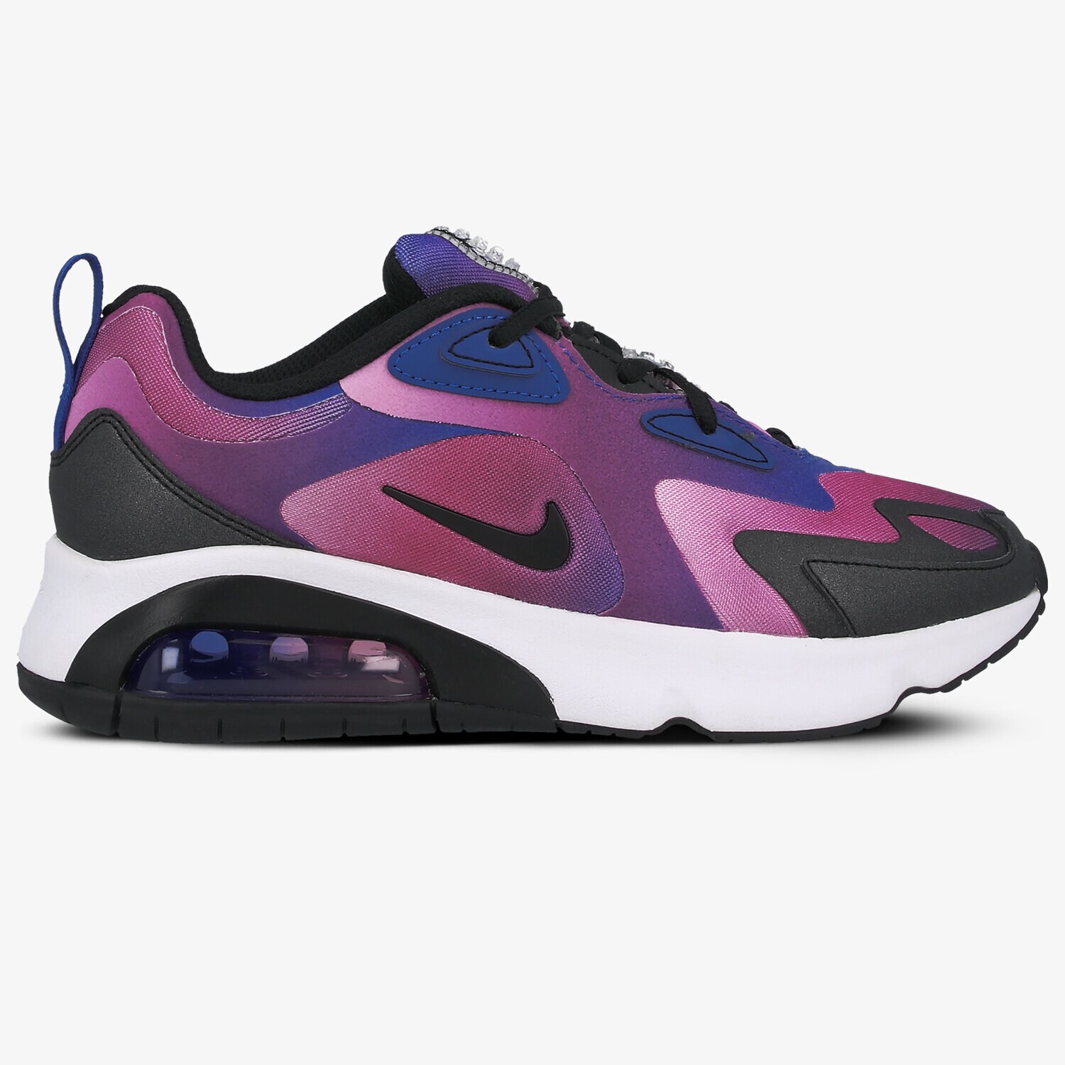 Buty sneakersy damskie NIKE W AIR MAX 200 SE CK2596-400 FIOLETOWY