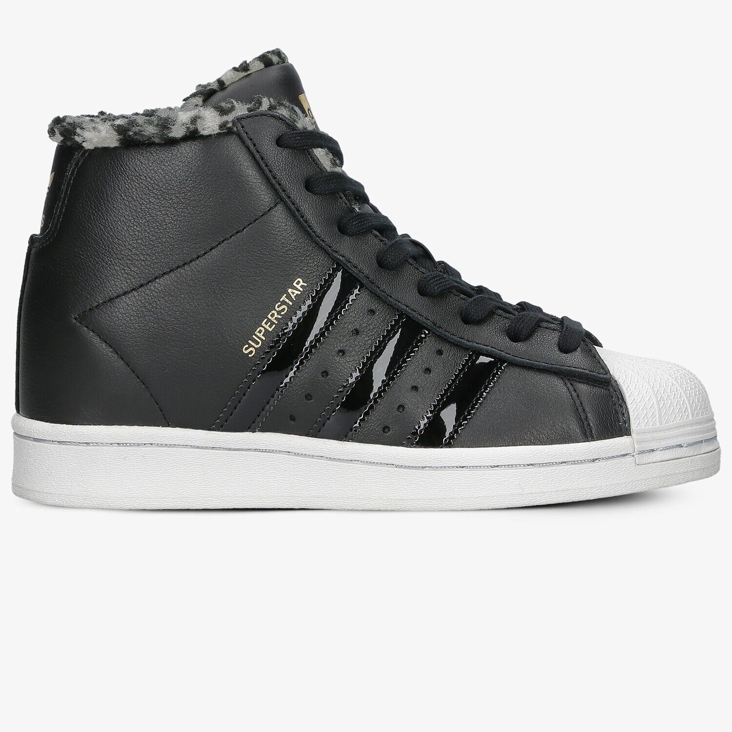 Buty sneakersy damskie ADIDAS SUPERSTAR UP W FY4794 CZARNY