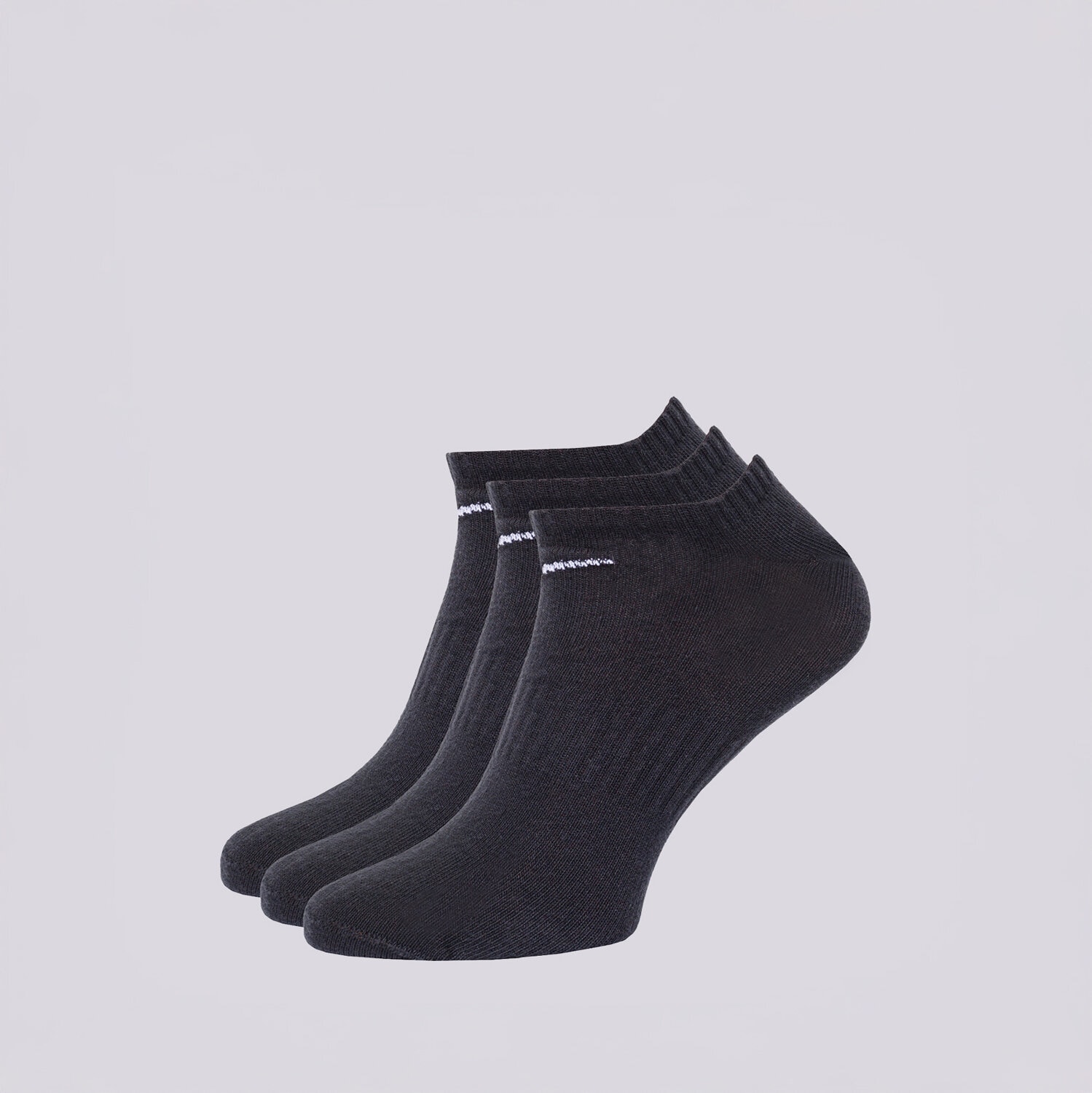 Skarpetki sportowe damskie NIKE 3 PACK LOW SOCKS  SX7678-010 CZARNY