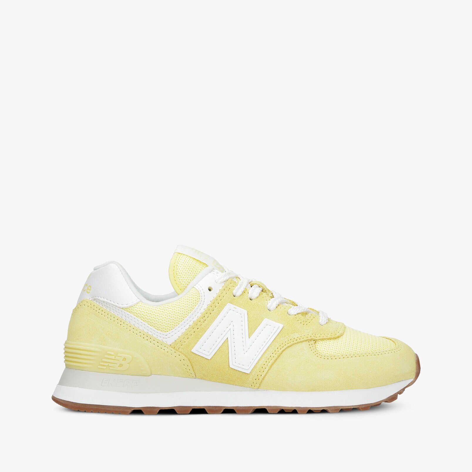 Buty sneakersy damskie NEW BALANCE 574  WL574PK2 ŻÓŁTY