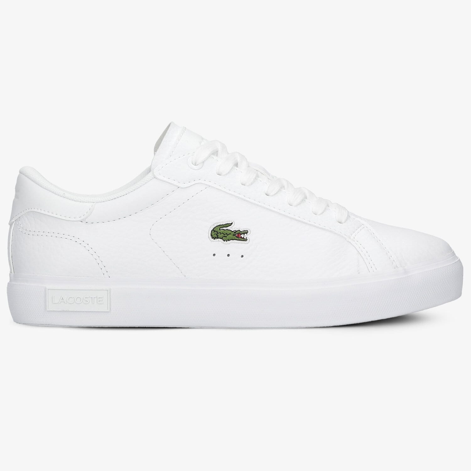 Buty sneakersy damskie LACOSTE POWERCOURT 0721 2 SFA 741SFA004821G BIAŁY