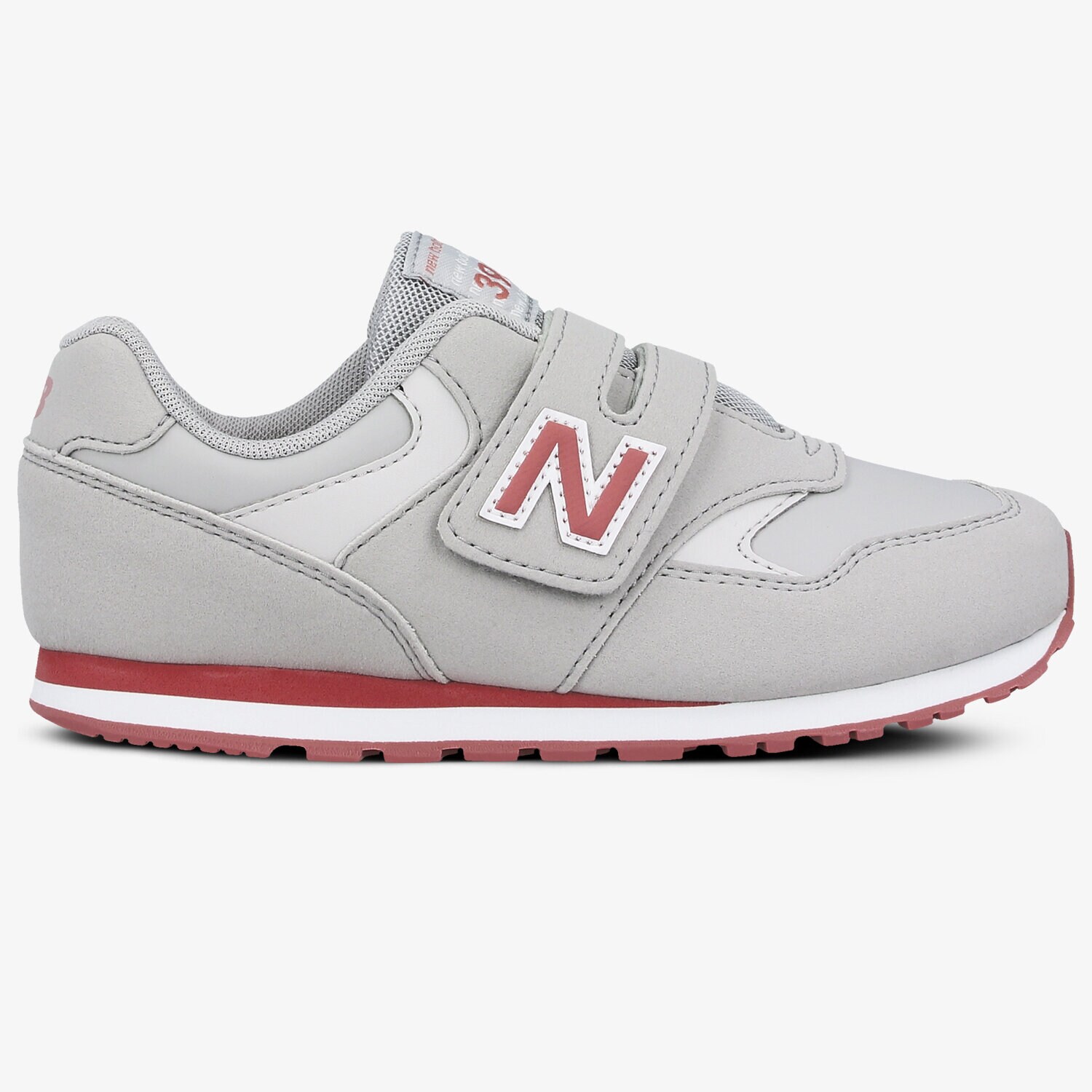 Buty sneakersy dla dzieci NEW BALANCE YV393CGP YV393CGP SZARY