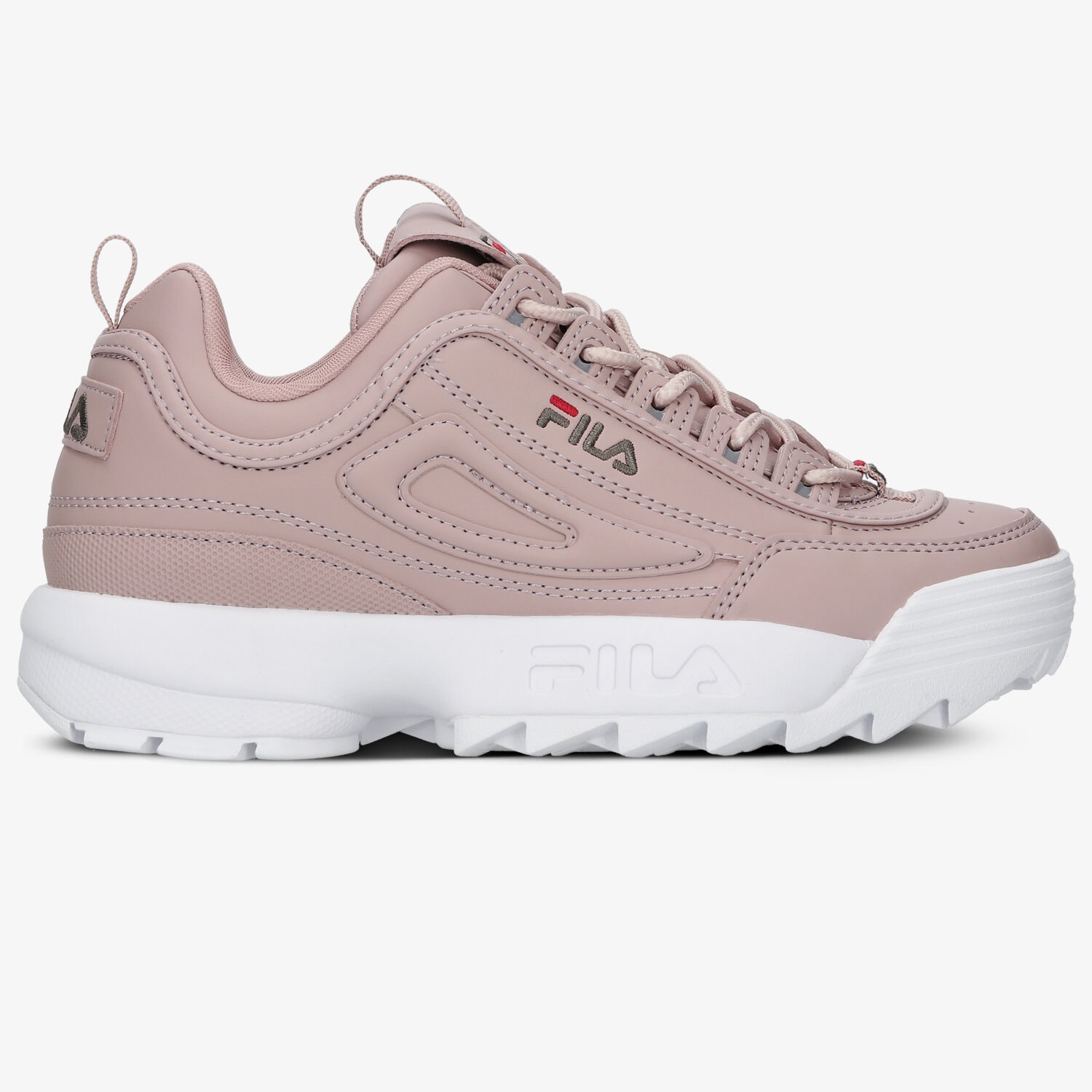 Buty sneakersy damskie FILA DISRUPTOR LOW WMN 101030270C RÓŻOWY