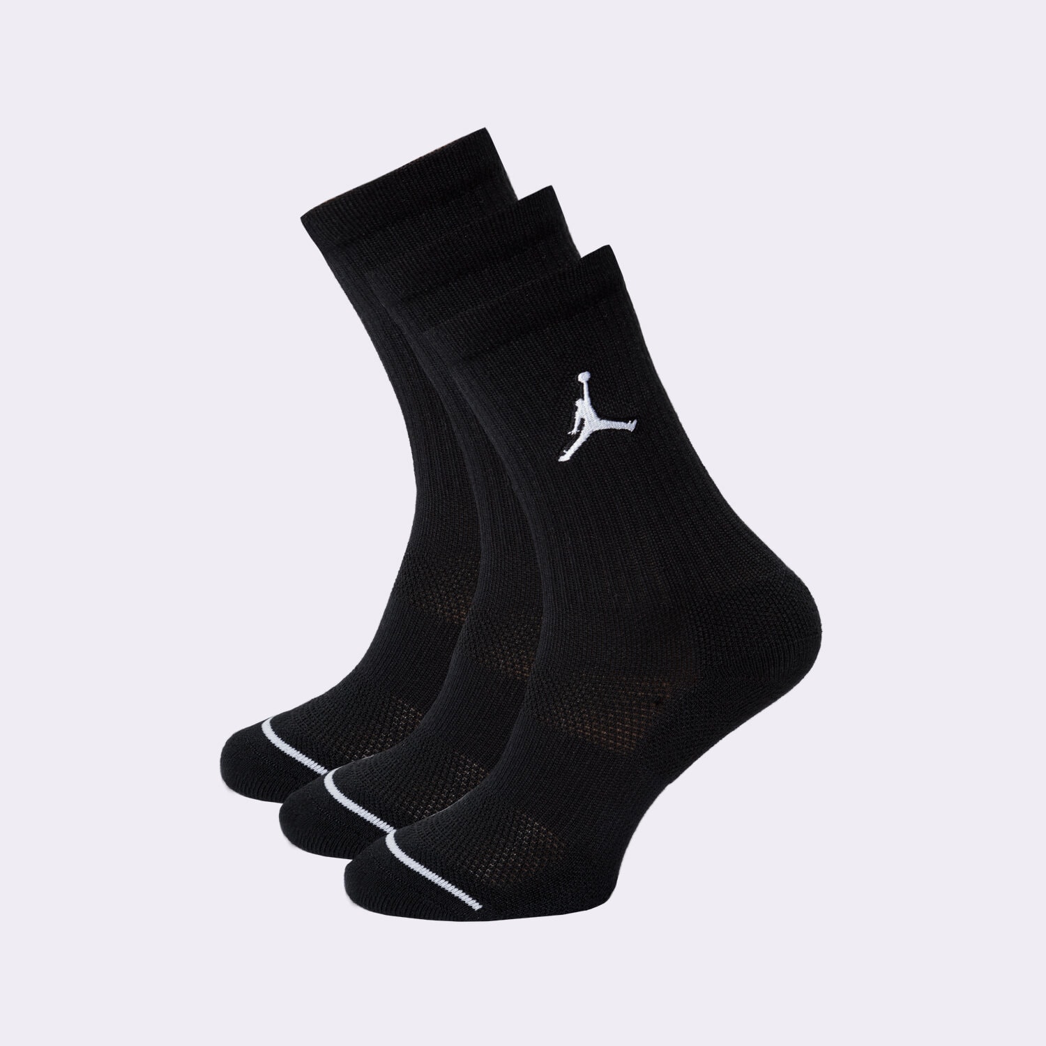 Skarpetki sportowe damskie JORDAN SKARPETY 3 PACK CREW SOCKS CREW SOCKS (3 PACK) SX5545-013 CZARNY