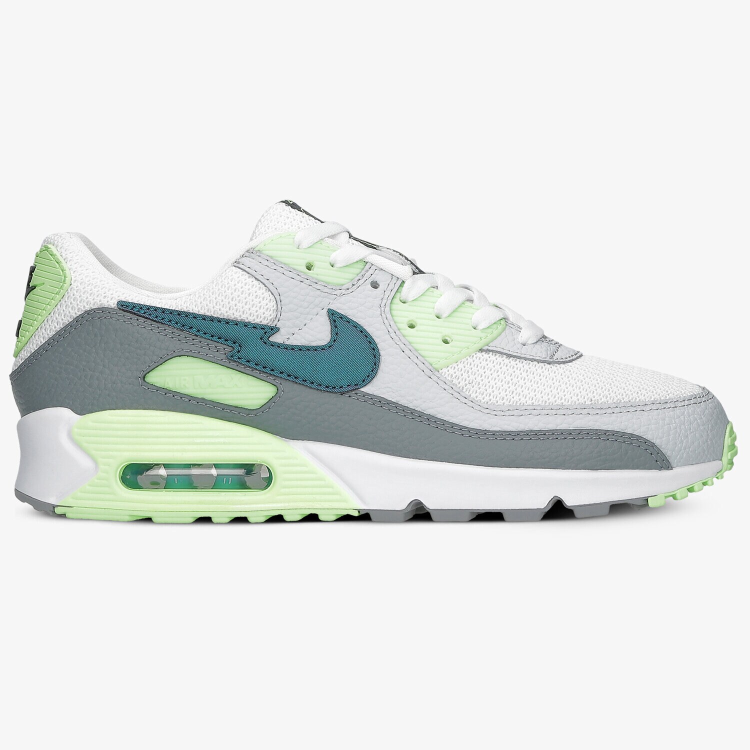Buty sneakersy męskie NIKE AIR MAX 90 DJ6897-100 ZIELONY