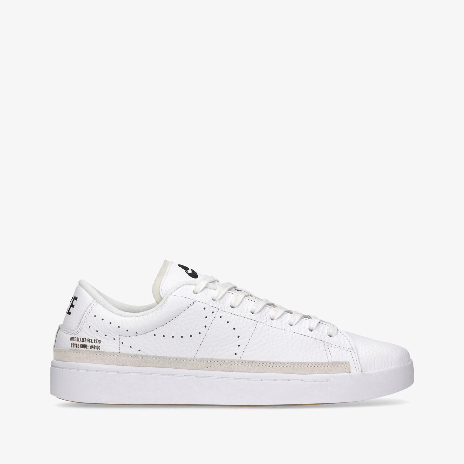 Buty sneakersy męskie NIKE BLAZER LOW DA2045-100 BIAŁY