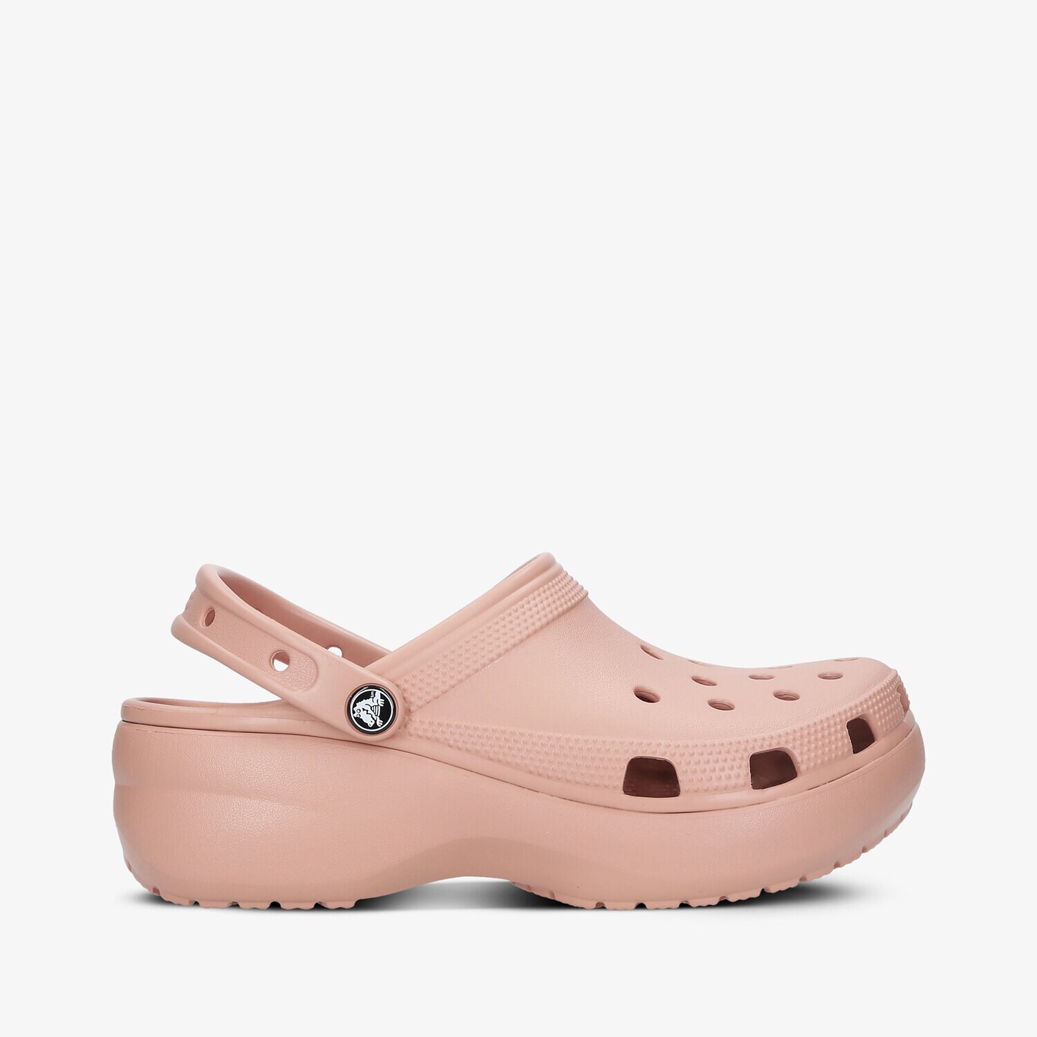 Klapki damskie CROCS CLASSIC PLATFORM CLOG W 206750-6RL BRĄZOWY