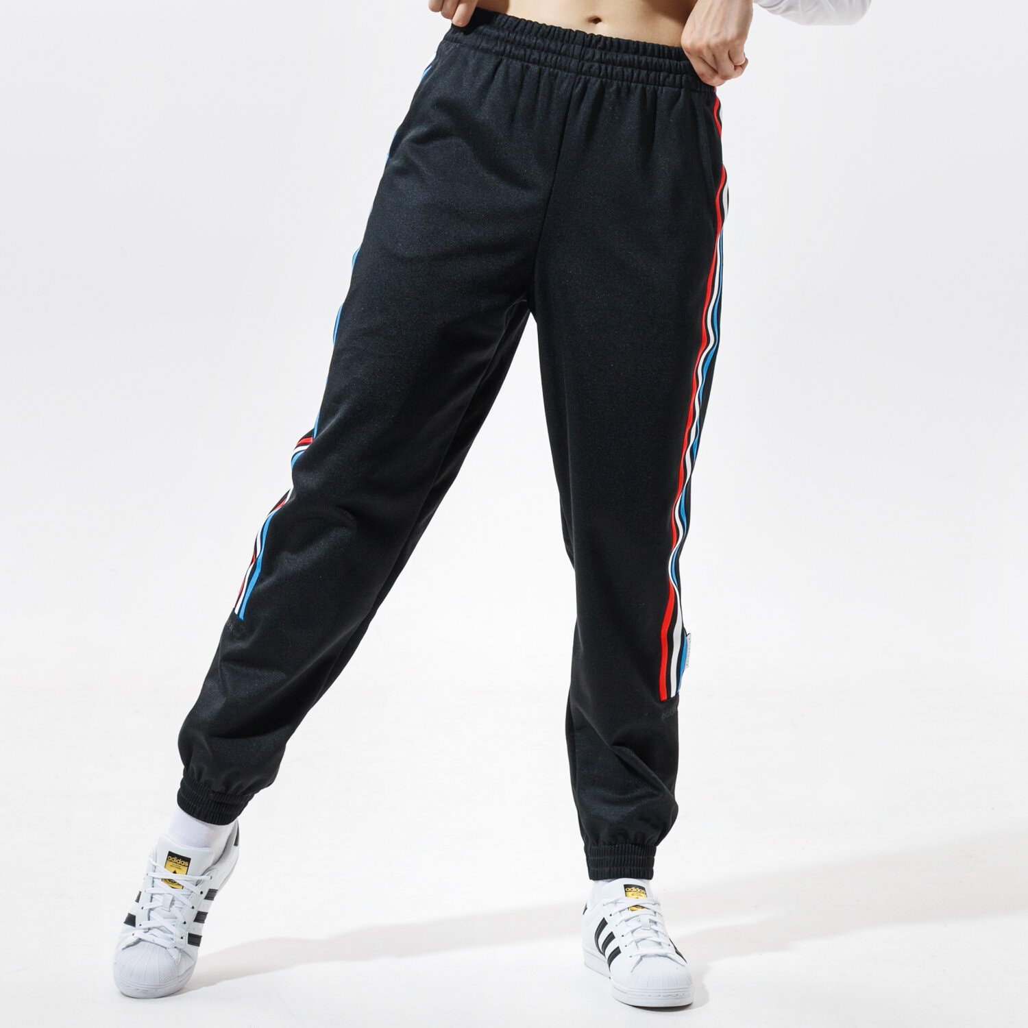 Spodnie sportowe damskie ADIDAS SPODNIE TRACKPANT PB GN2951 CZARNY