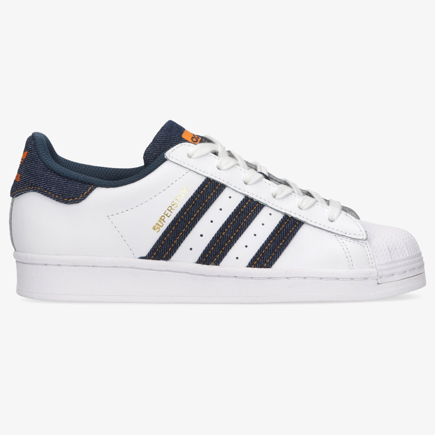 Buty sneakersy dla dzieci ADIDAS SUPERSTARJ H04025 BIAŁY
