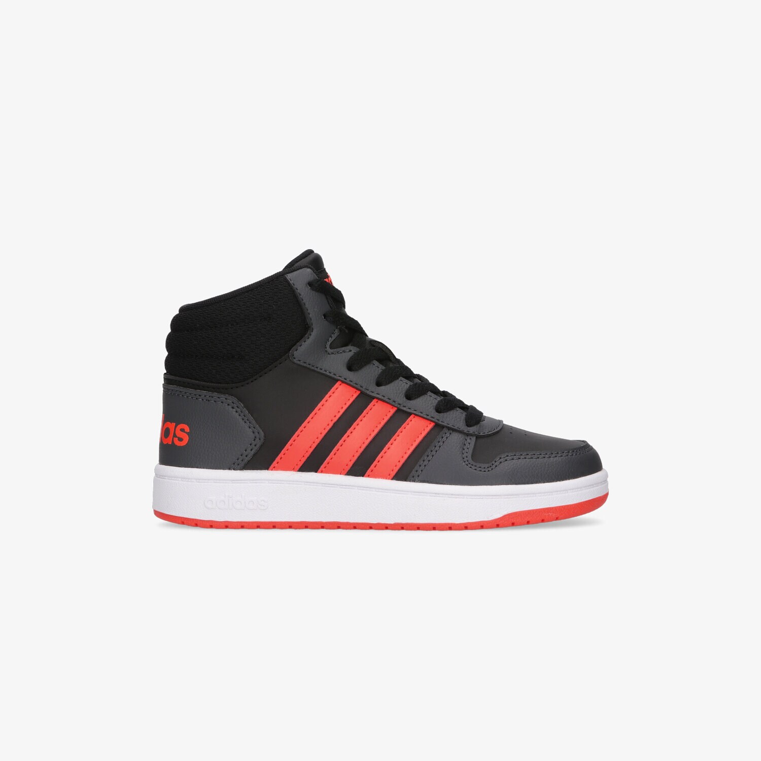 Buty sneakersy dla dzieci ADIDAS HOOPS MID 2.0 K GZ7768 CZARNY