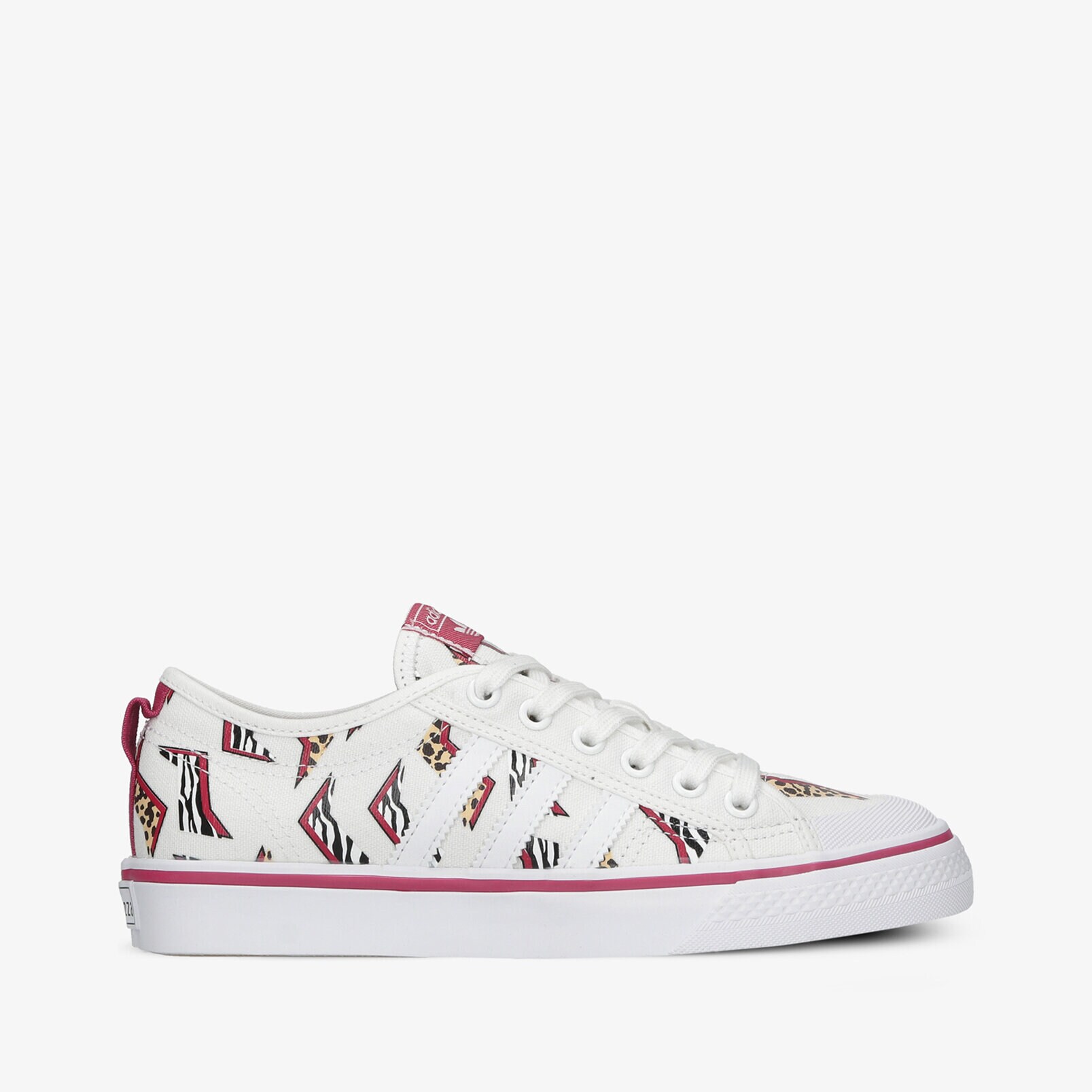 Buty sneakersy dla dzieci ADIDAS NIZZA J FY8433 BIAŁY