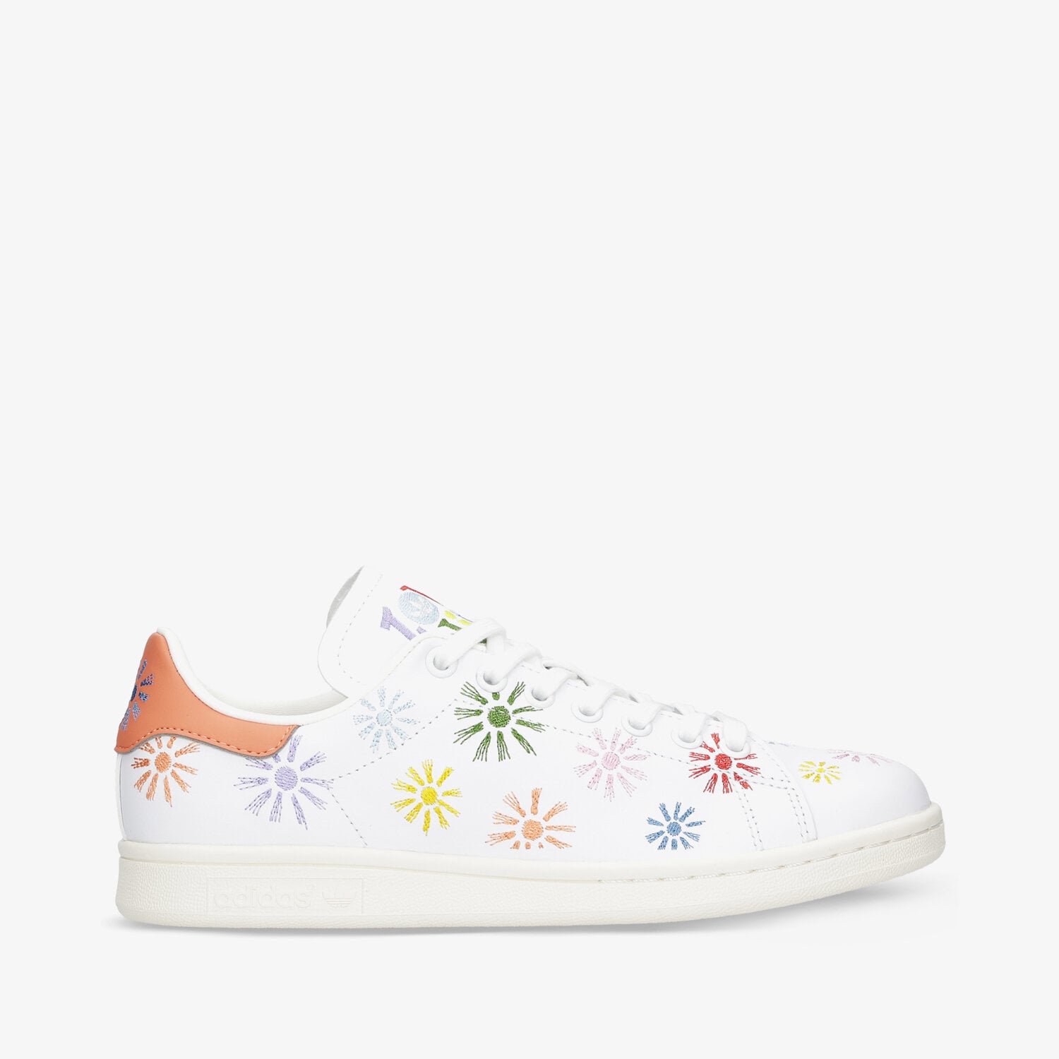 Buty sneakersy damskie ADIDAS STAN SMITH PRIDE GW2417 BIAŁY