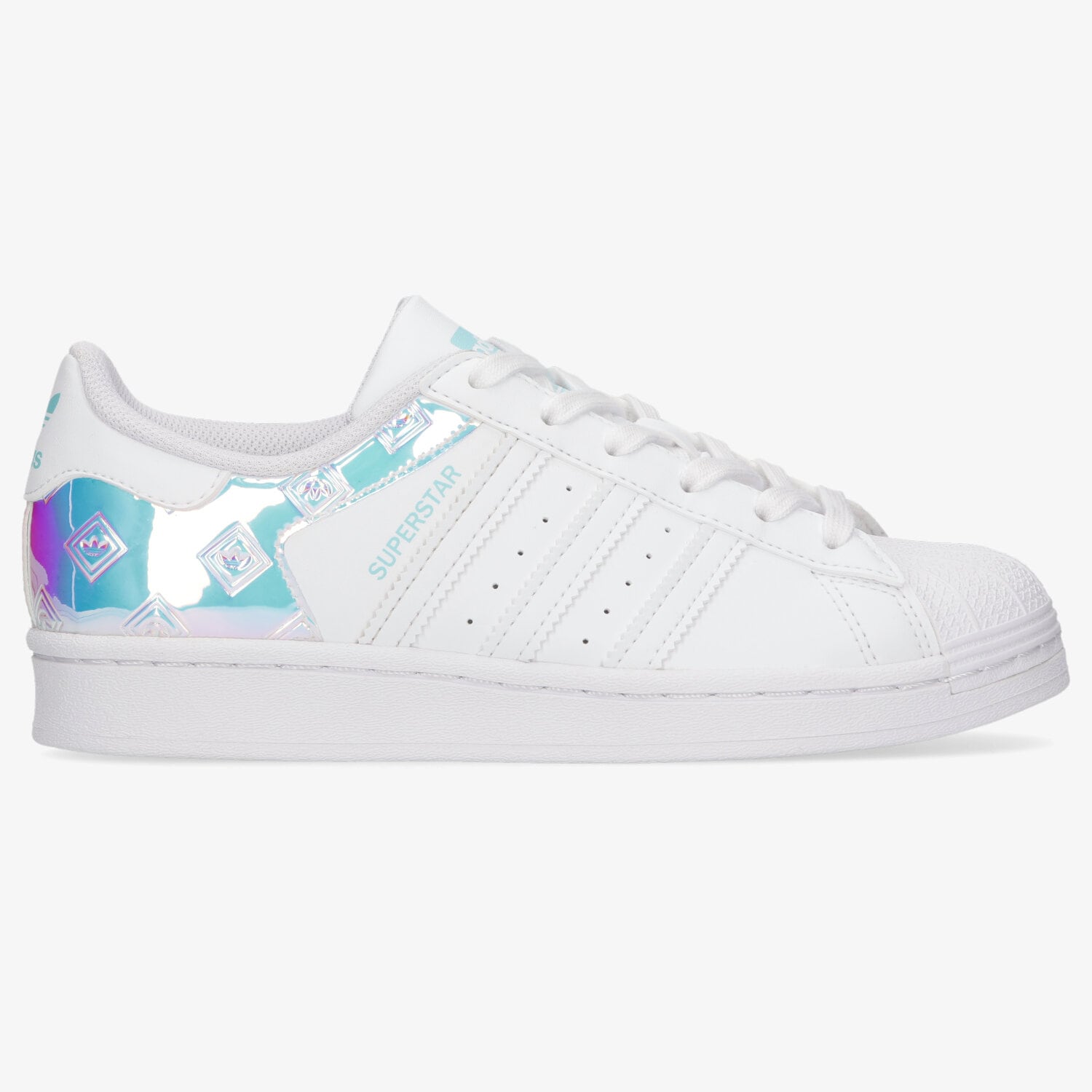 Buty sneakersy dla dzieci ADIDAS SUPERSTARJ H03949 BIAŁY