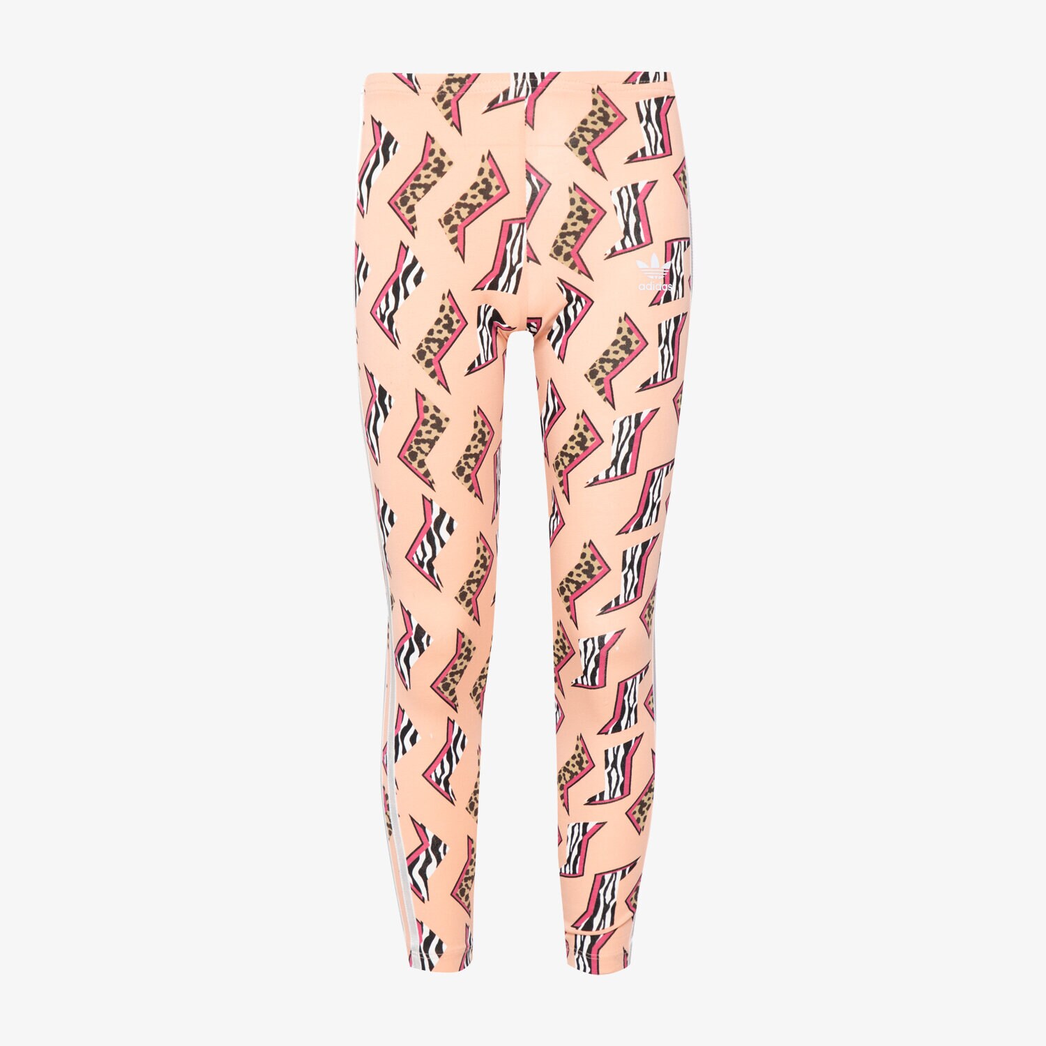 Sportowe spodnie dziecięce ADIDAS LEGGINGS LEGGINGS WW GN2237 RÓŻOWY