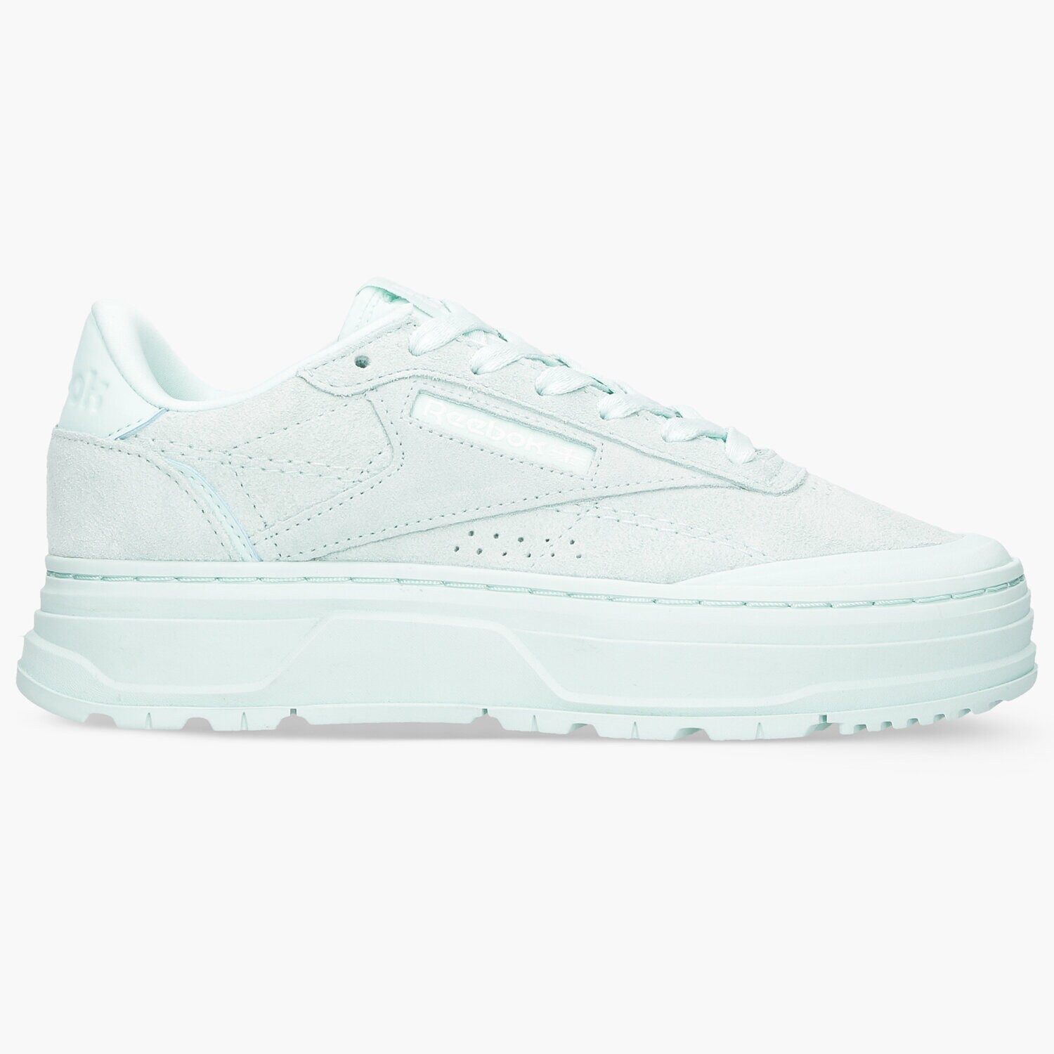 Buty sneakersy damskie REEBOK CLUB C DOUBLE GEO GZ7548 ZIELONY
