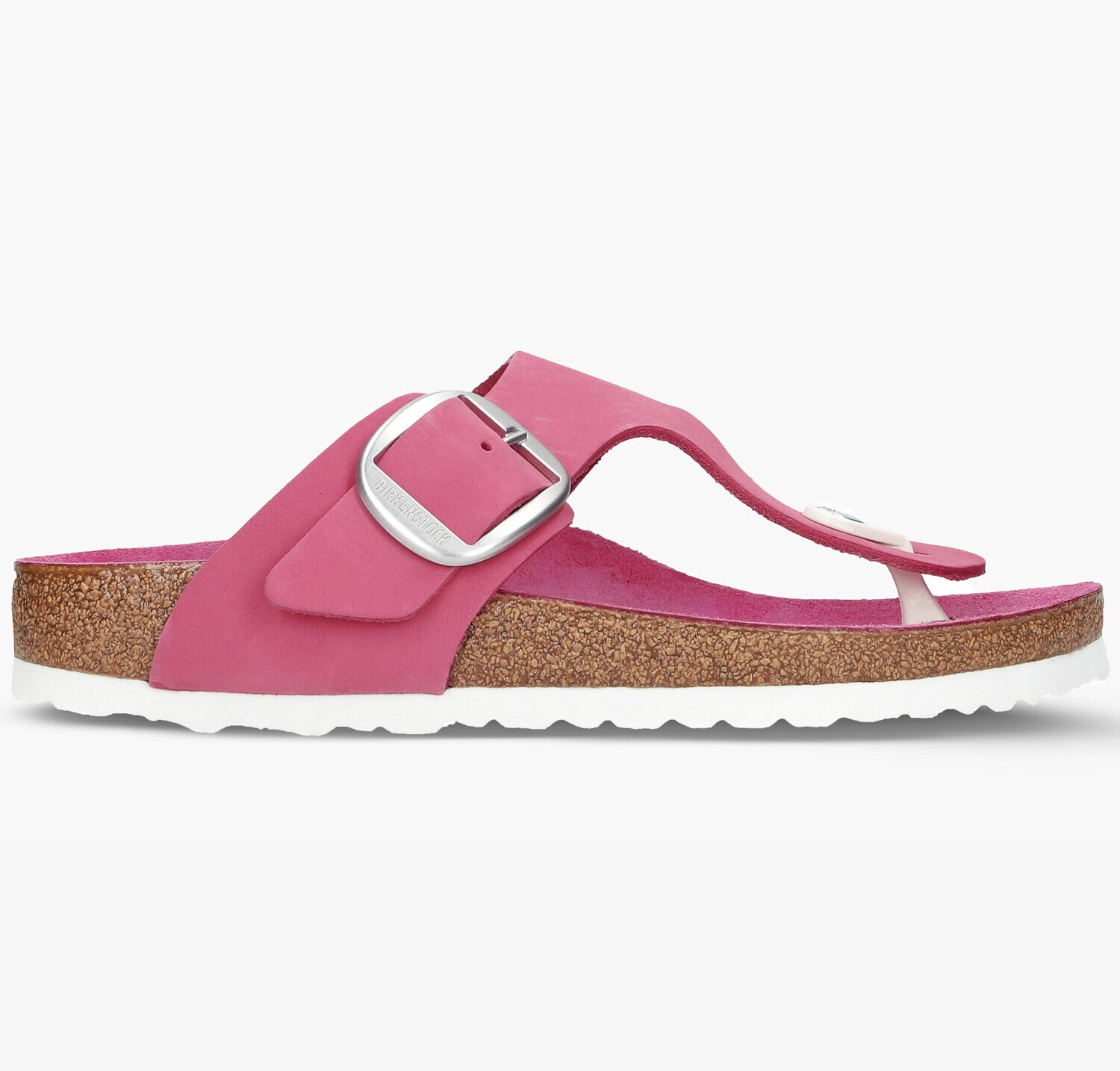 Klapki damskie BIRKENSTOCK GIZEH BIG BUCKLE 1018717 RÓŻOWY