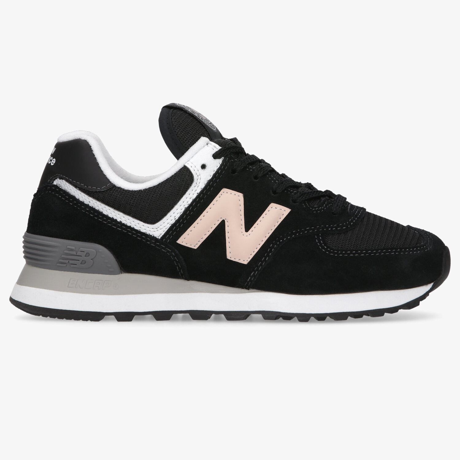 Buty sneakersy damskie NEW BALANCE 574 WL574HB2 CZARNY