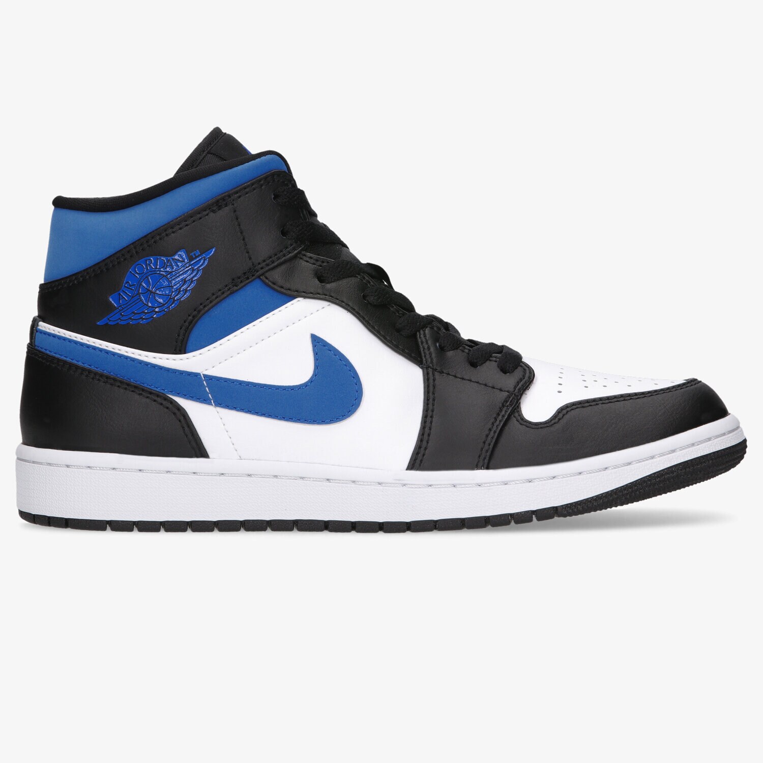 Buty sneakersy męskie AIR JORDAN 1 MID  554724-140 BIAŁY