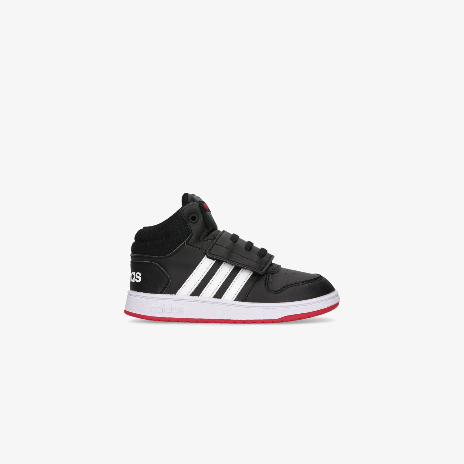 Buty sneakersy dla dzieci ADIDAS HOOPS MID 2.0 I FY9291 CZARNY