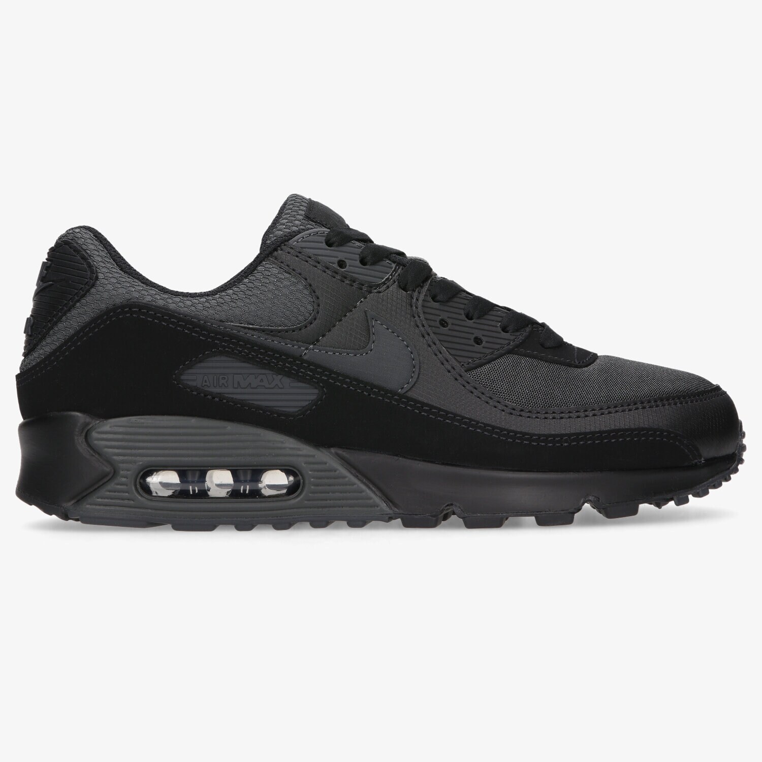 Buty sneakersy męskie NIKE AIR MAX 90 DH9767-001 CZARNY