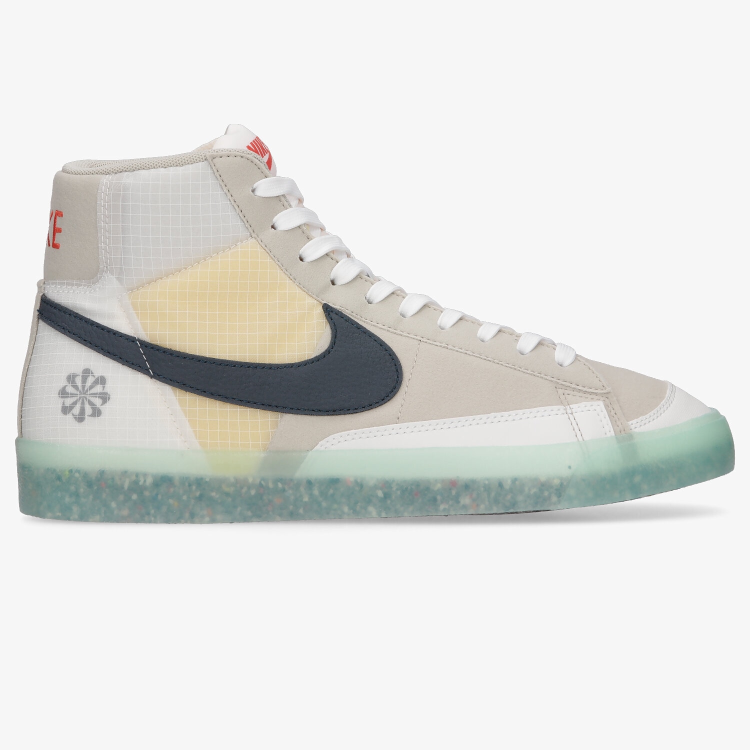 Buty sneakersy męskie NIKE BLAZER MID '77 DH4505-200 BIAŁY