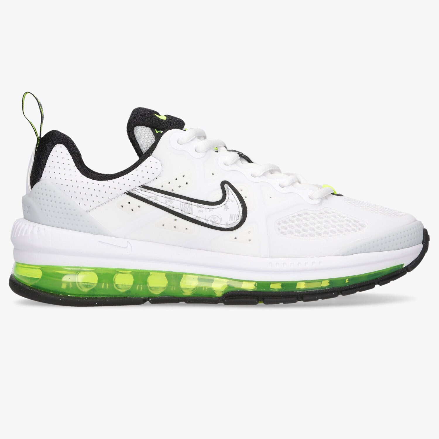 Buty sneakersy dla dzieci NIKE AIR MAX DNA CZ4652-103 SZARY
