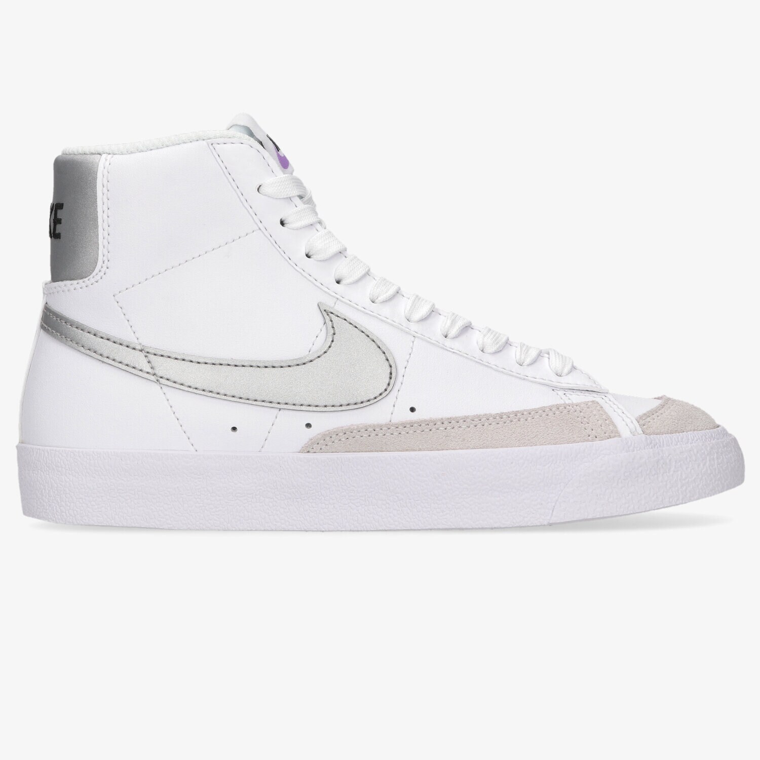 Buty sneakersy dla dzieci NIKE BLAZER MID '77 DA4086-101 BIAŁY
